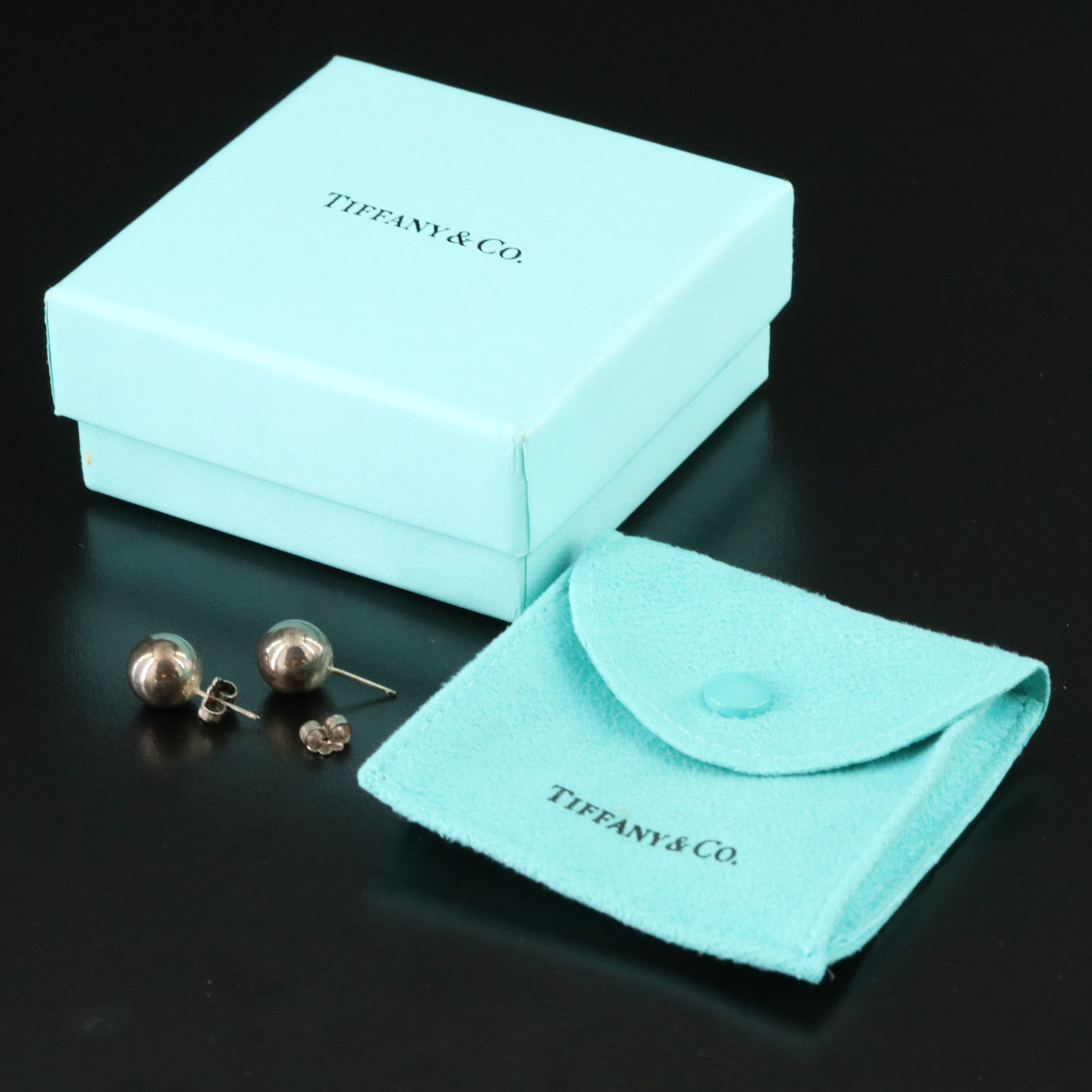 Tiffany & Co. HardWear Sterling Ball Earrings