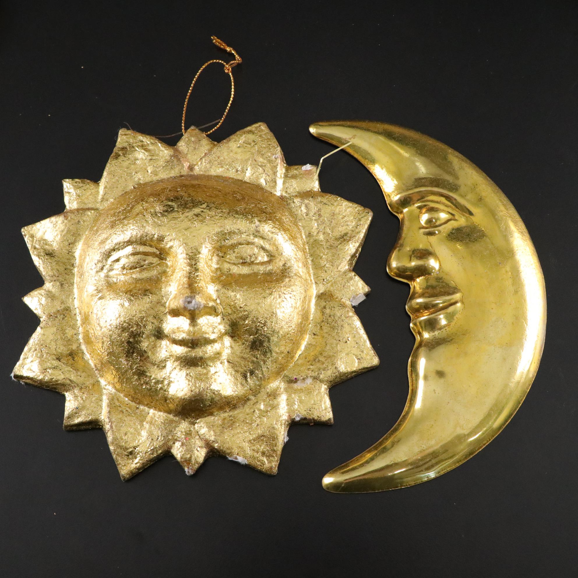 Embellished Gold and Glitter Table Top Christmas Decor, Ornaments and More