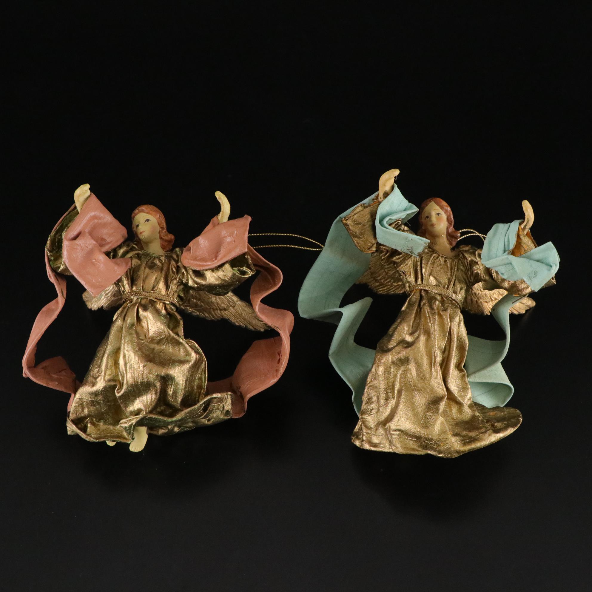 Embellished Gold and Glitter Table Top Christmas Decor, Ornaments and More