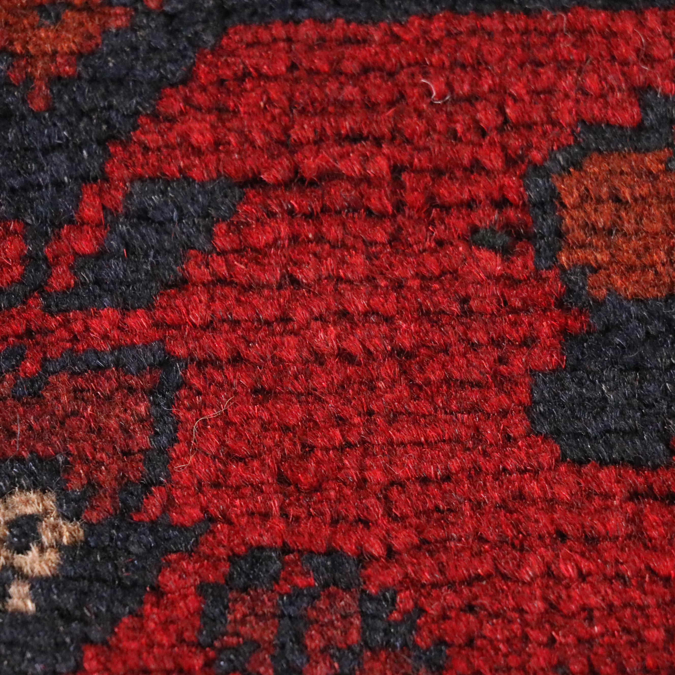 1'9 x 5'1 Hand-Knotted Afghan Kunduz Accent Rug