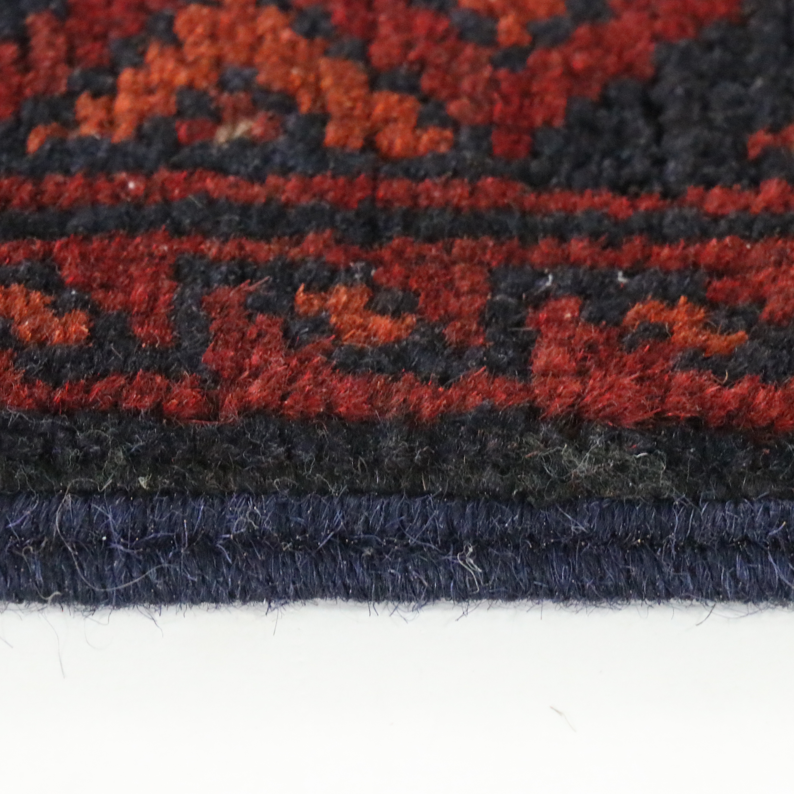 1'9 x 5'1 Hand-Knotted Afghan Kunduz Accent Rug