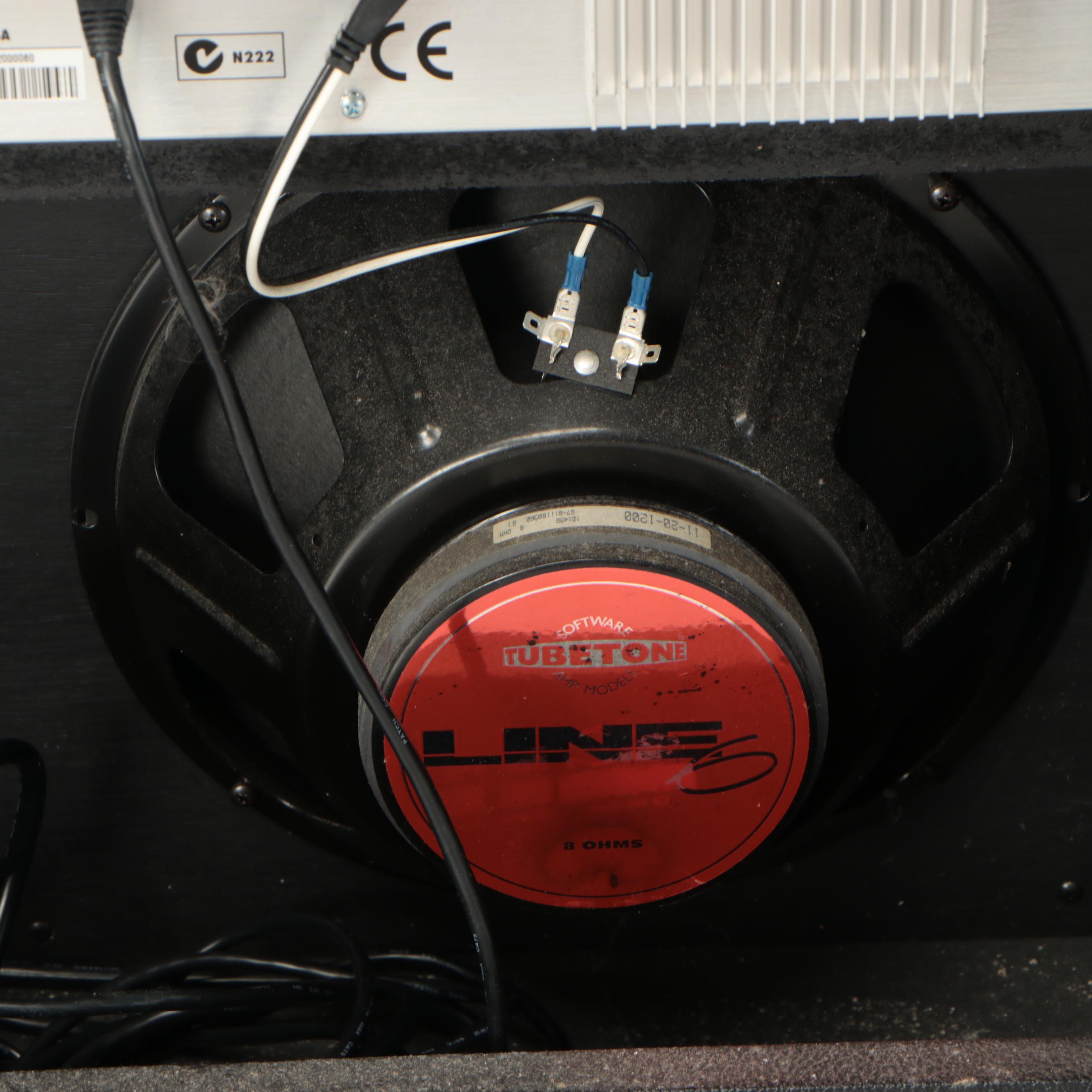 Line 6 AX2212 Digital Guitar Amplifier and 6 Floor Board