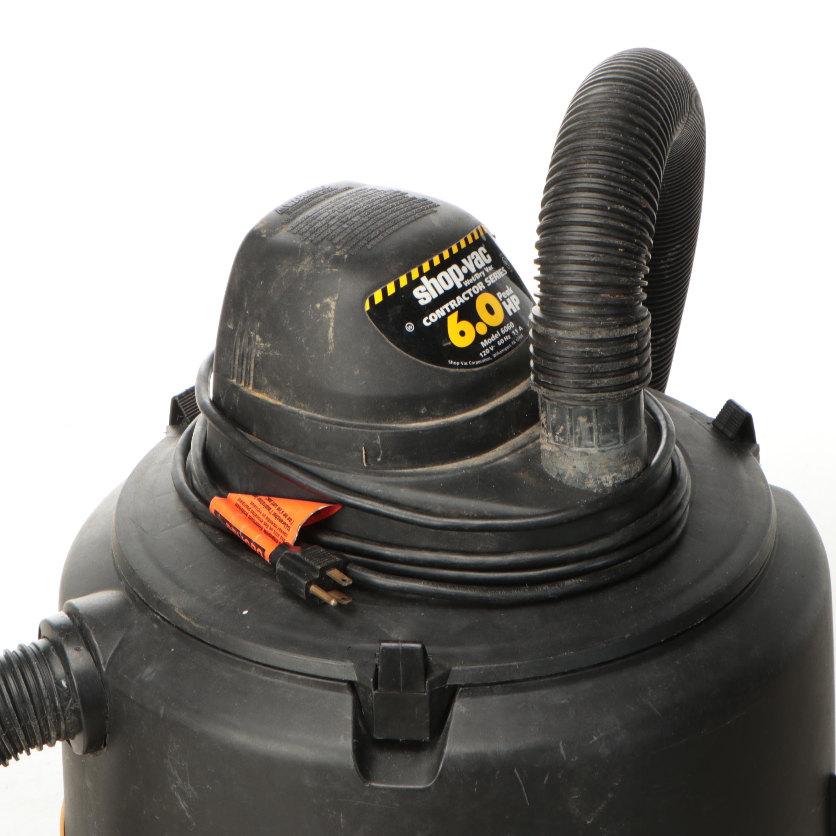 Shop Vac Model 6060 Wet/Dry Utility Vacuum