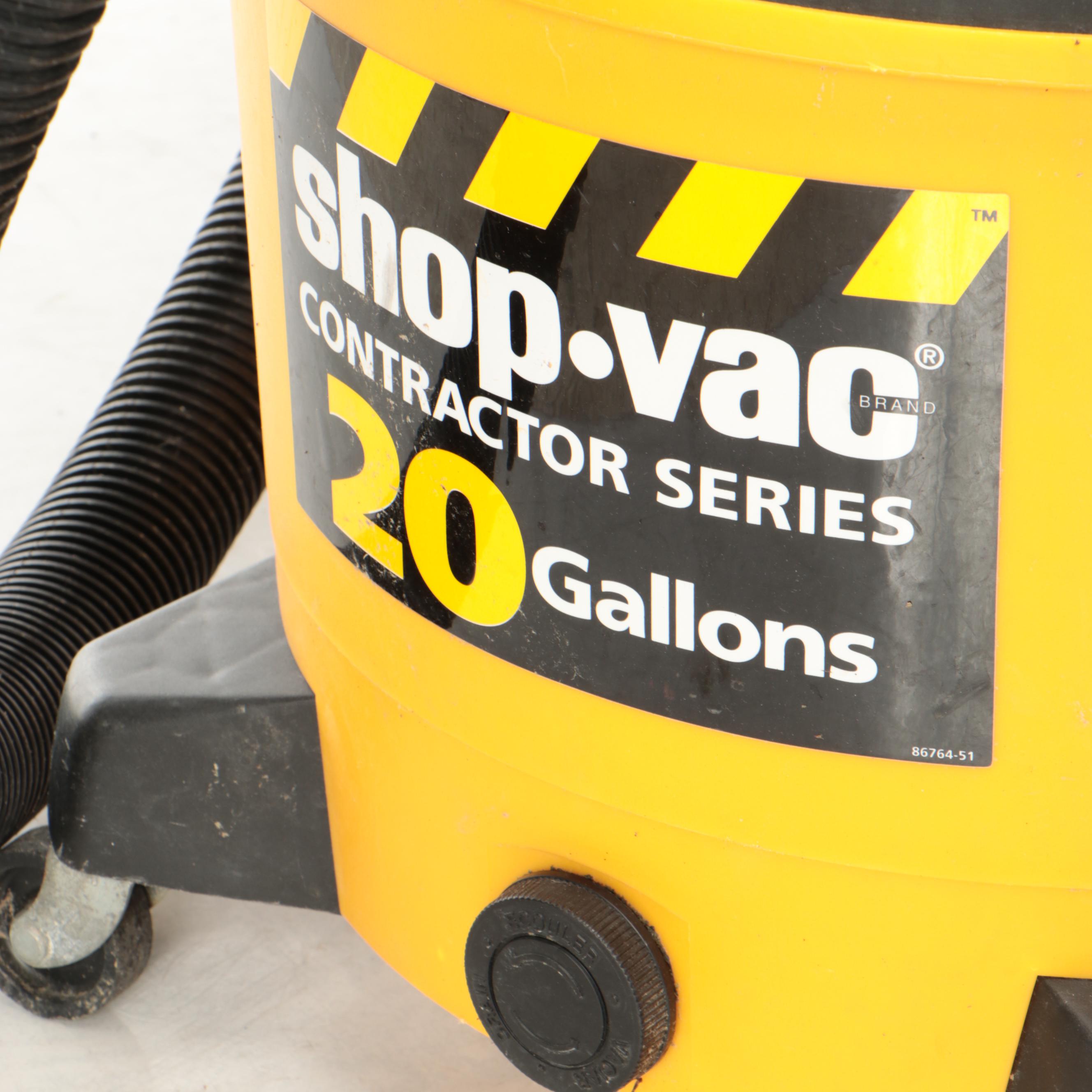 Shop Vac Model 6060 Wet/Dry Utility Vacuum