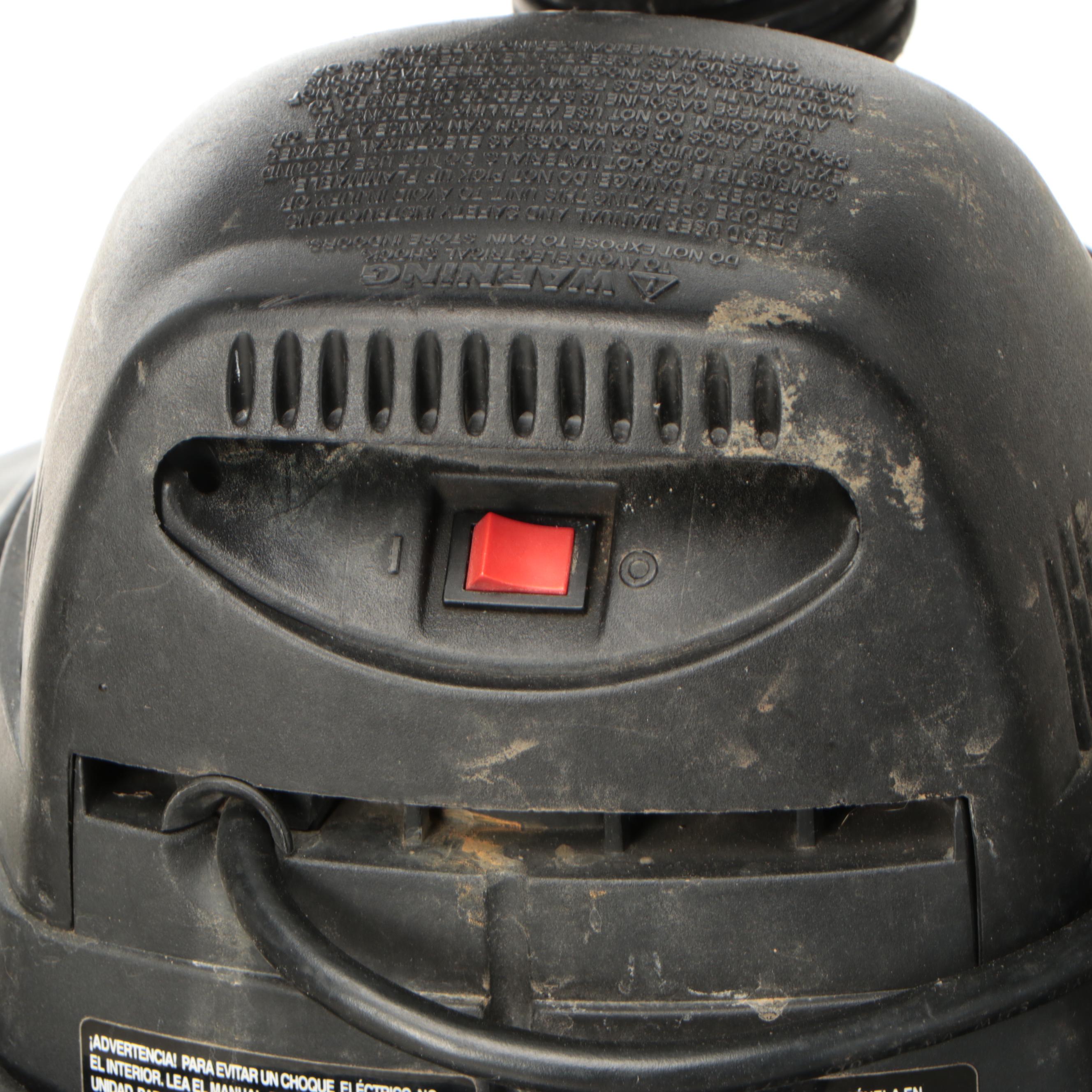 Shop Vac Model 6060 Wet/Dry Utility Vacuum