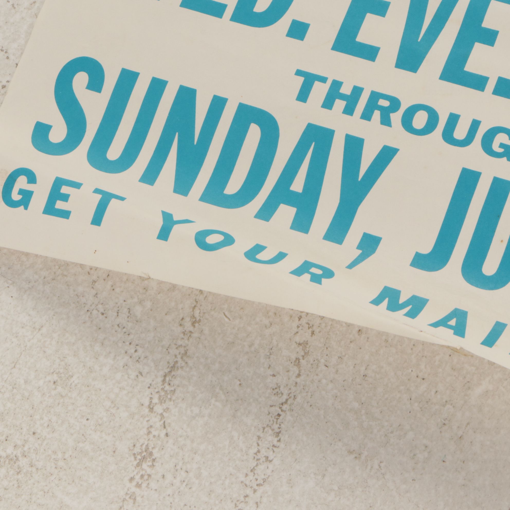 Collection of Rolled and Folded Paper American Circus Posters, 20th Century