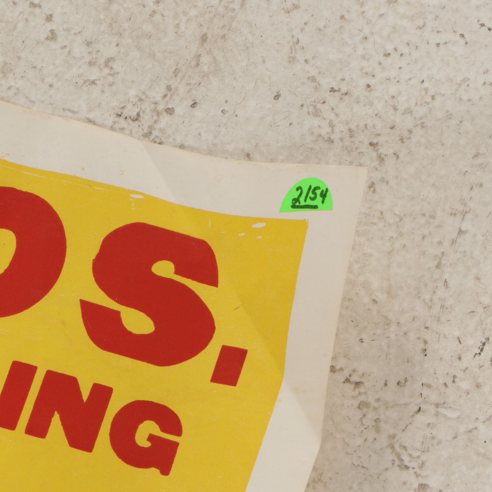 Collection of Rolled and Folded Paper American Circus Posters, 20th Century