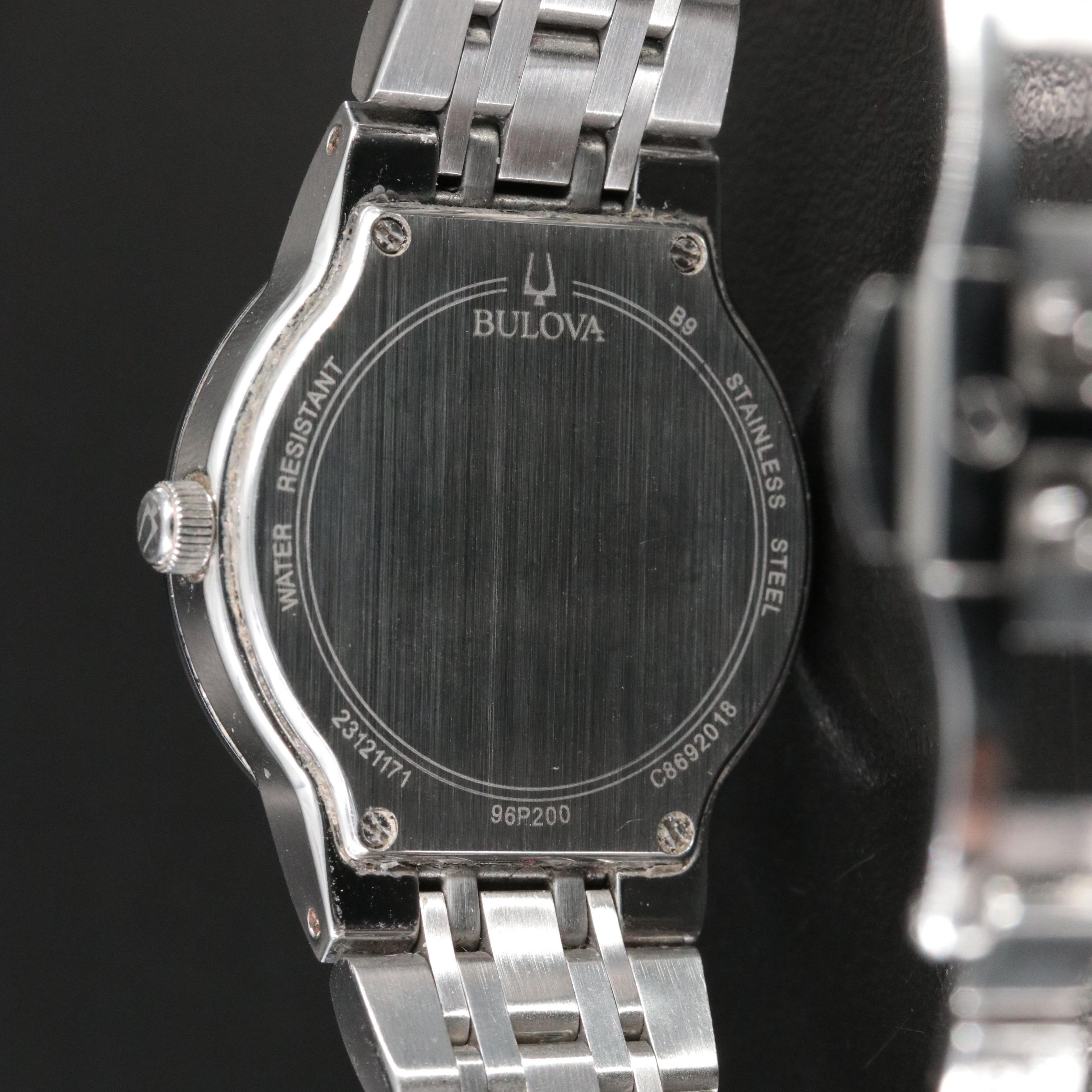 Bulova Diamond Dial Quartz Watch