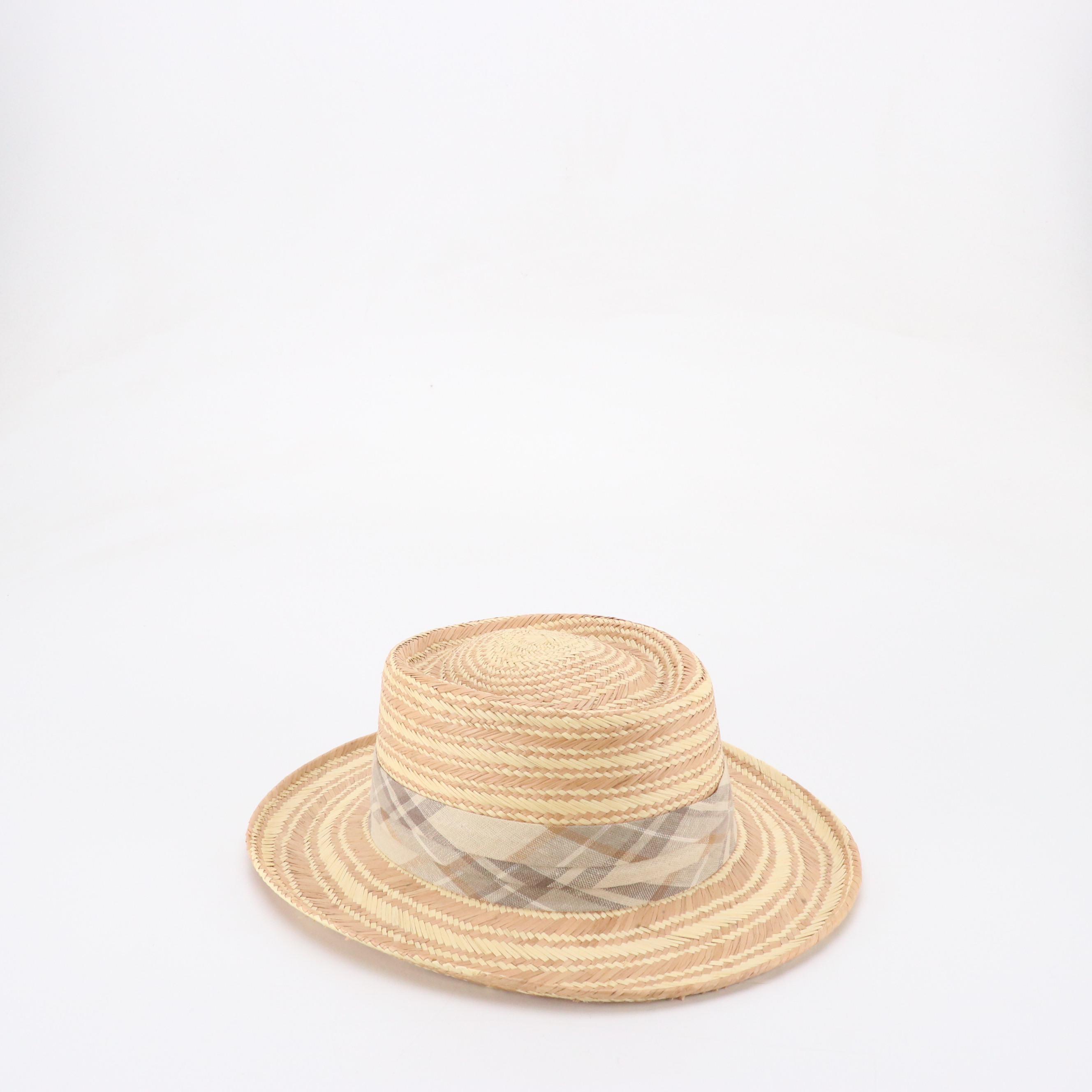 Knox Beachcomber Raffia Hat and Country Gentleman Straw Hats