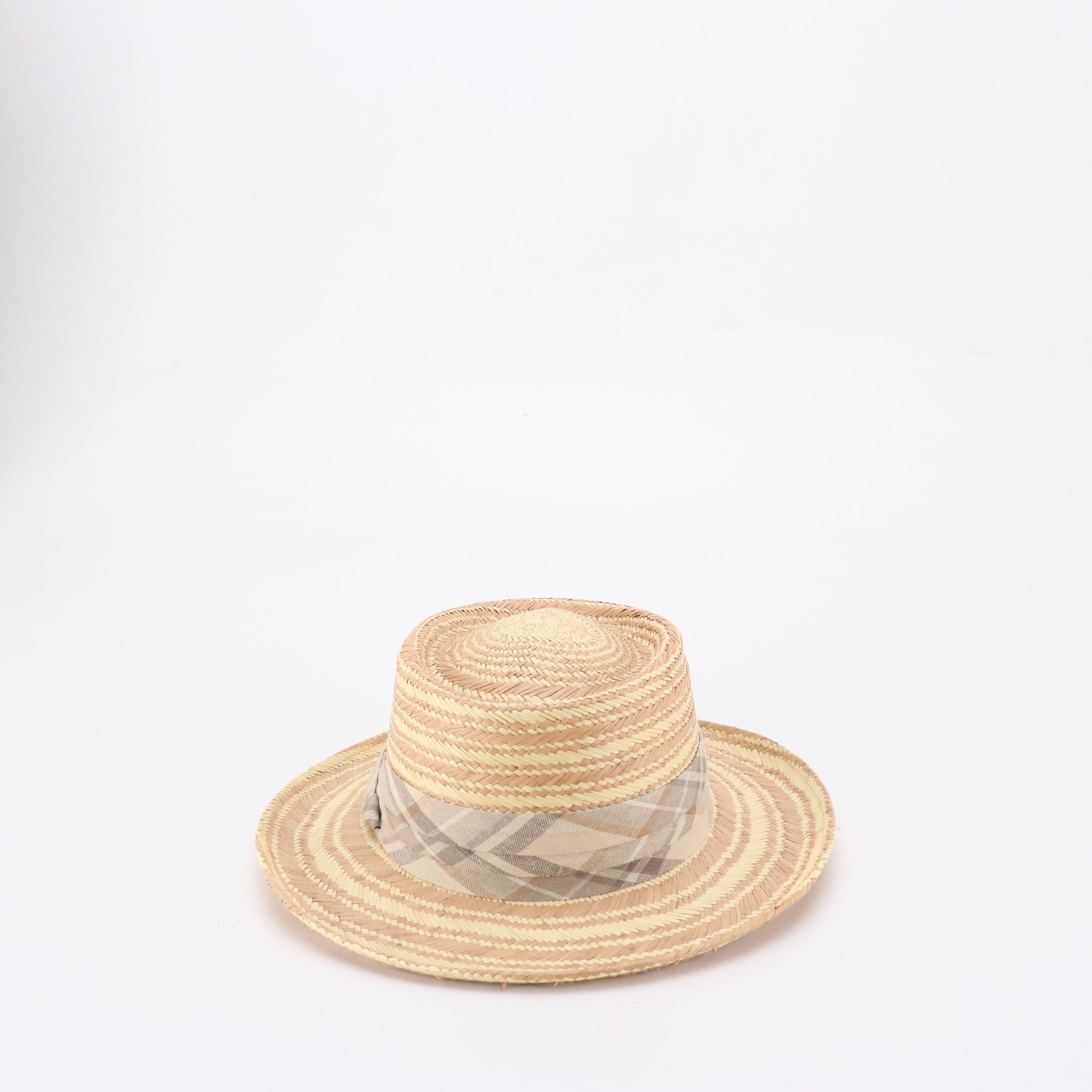 Knox Beachcomber Raffia Hat and Country Gentleman Straw Hats