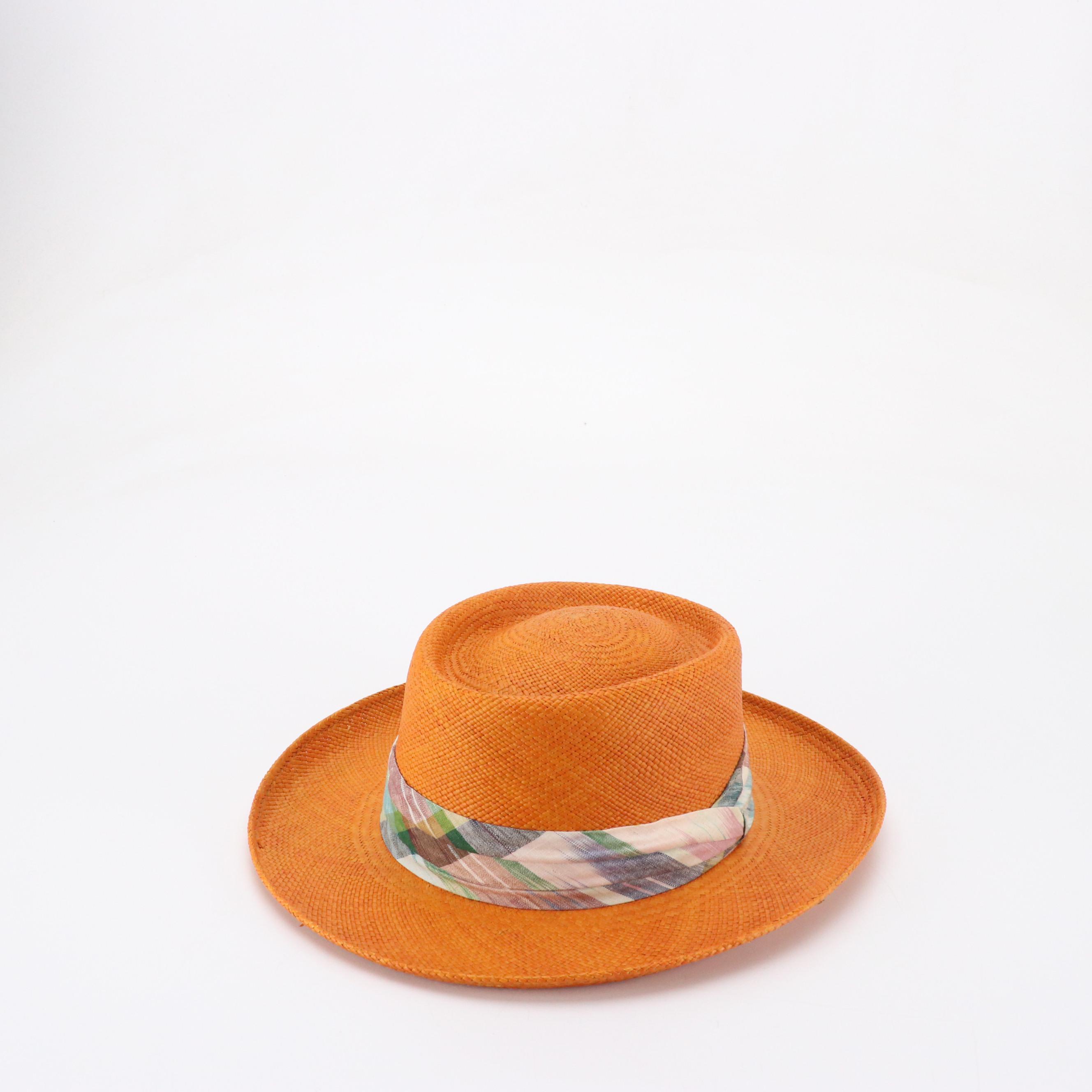 Knox Beachcomber Raffia Hat and Country Gentleman Straw Hats