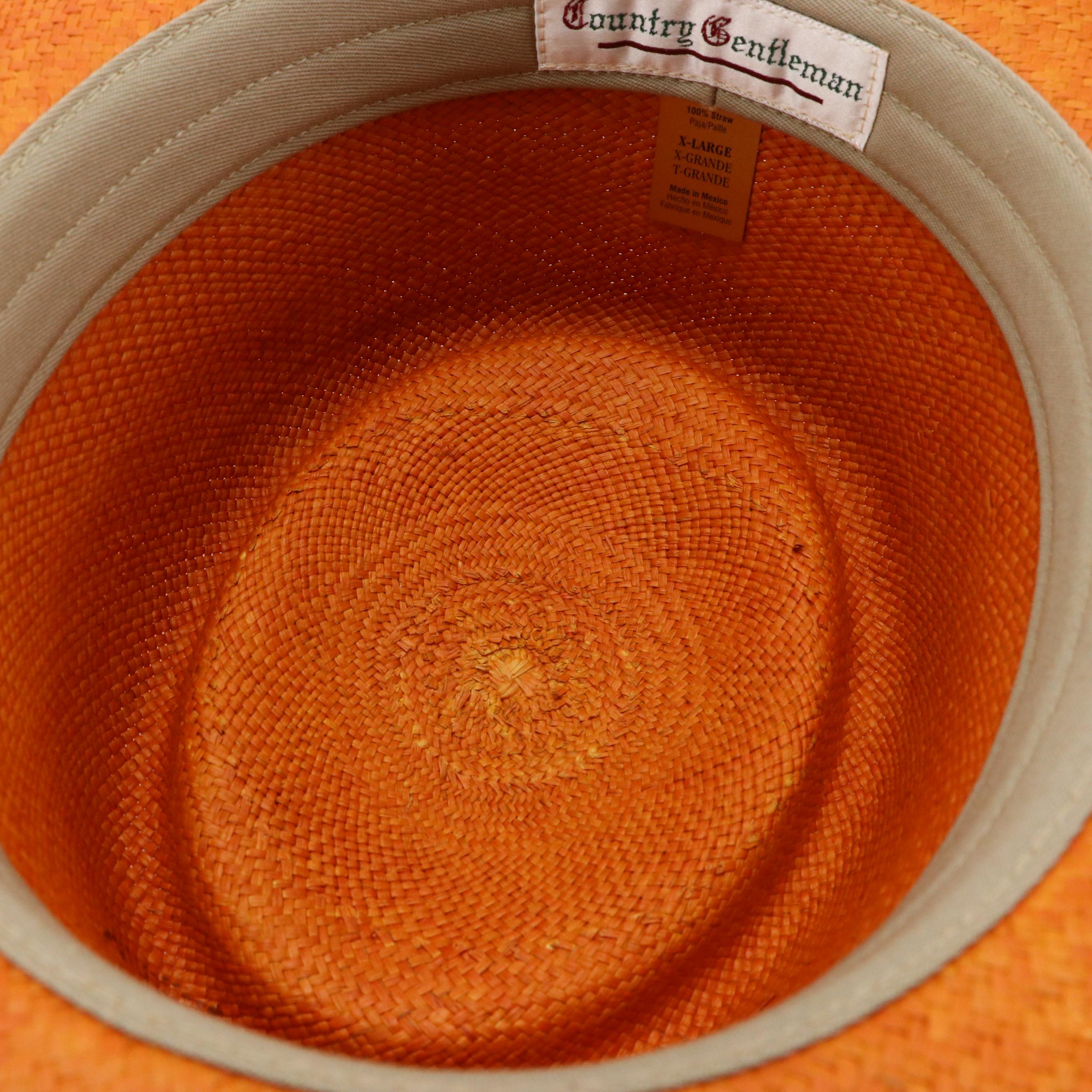 Knox Beachcomber Raffia Hat and Country Gentleman Straw Hats