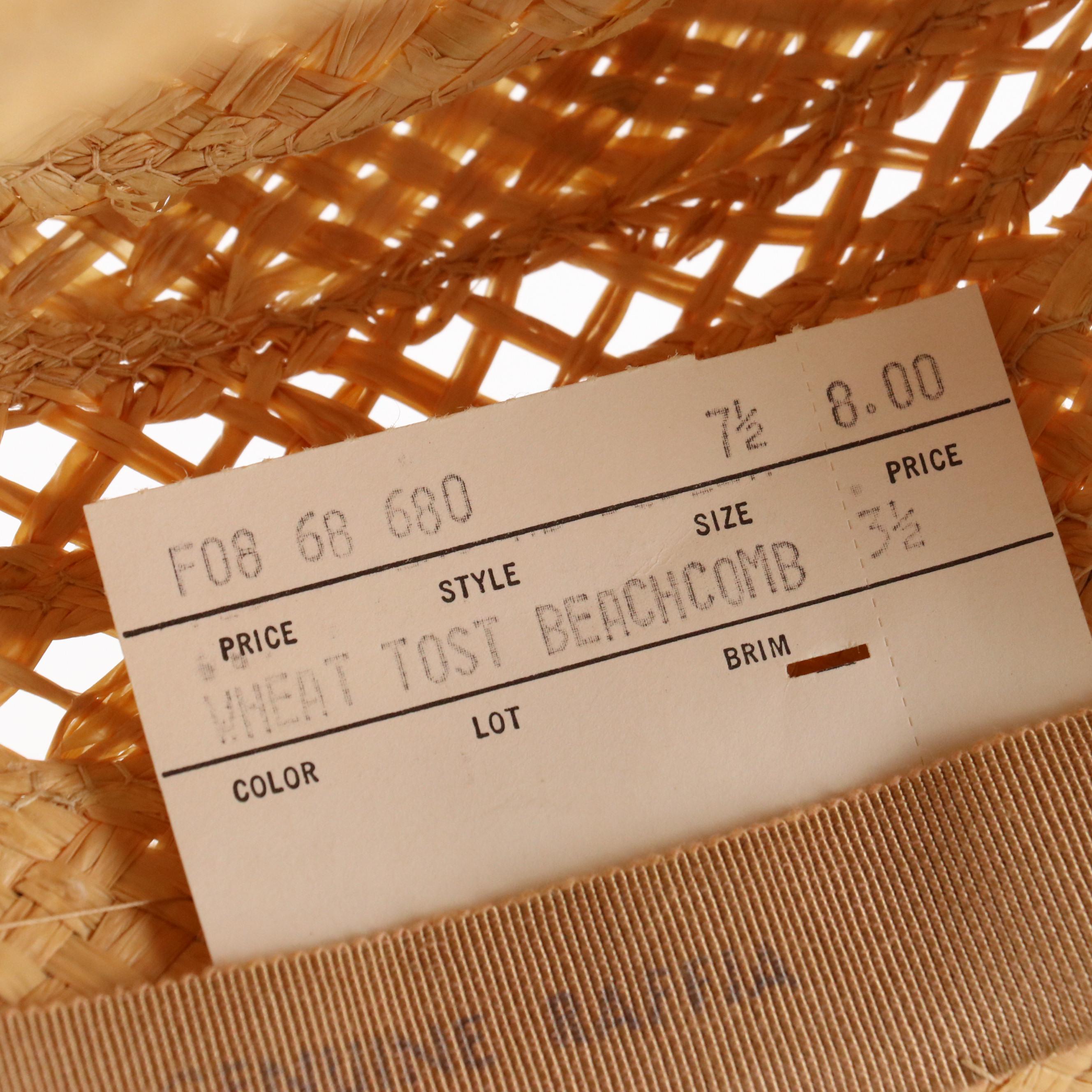 Knox Beachcomber Raffia Hat and Country Gentleman Straw Hats