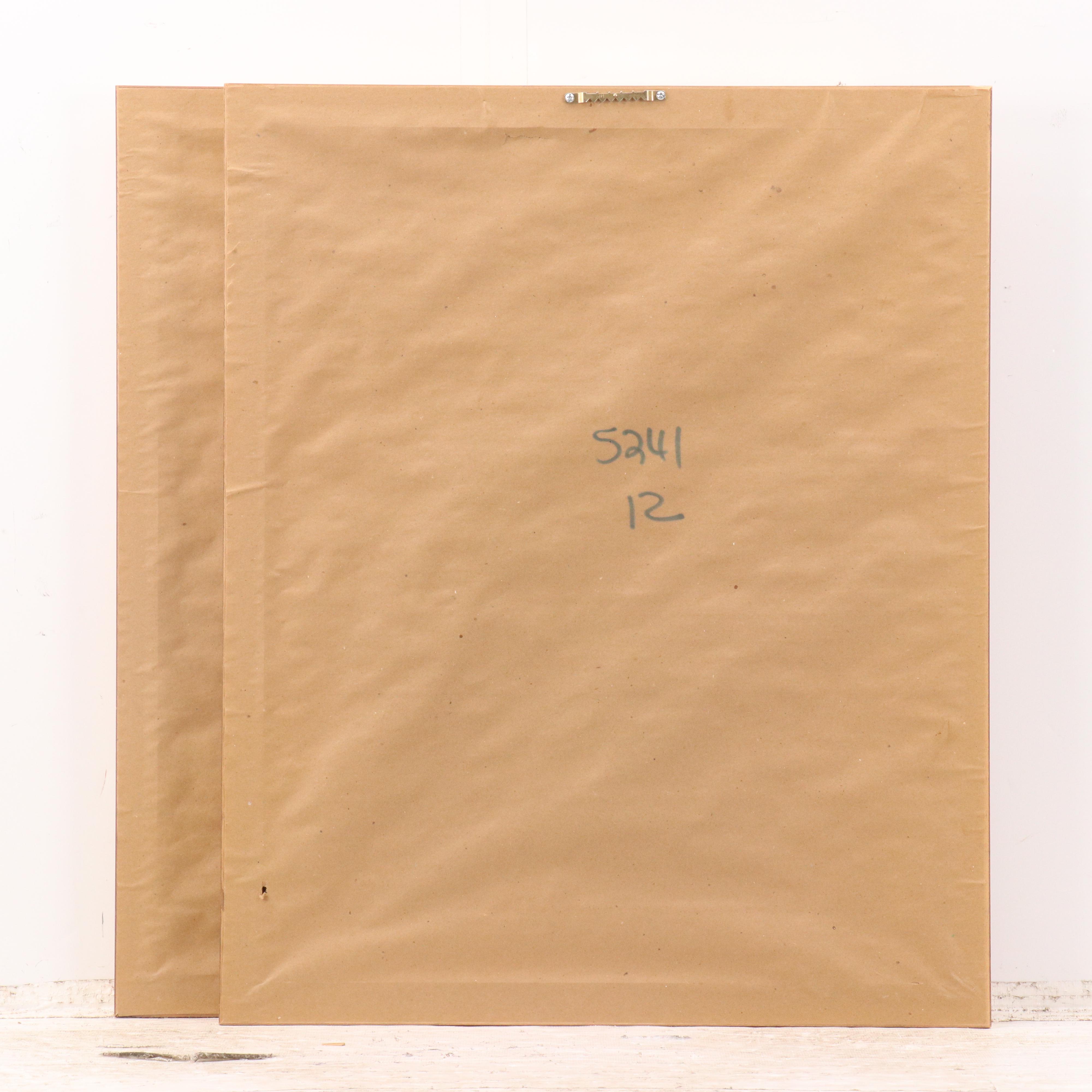 Chinese School Gouache Painting of Flowers