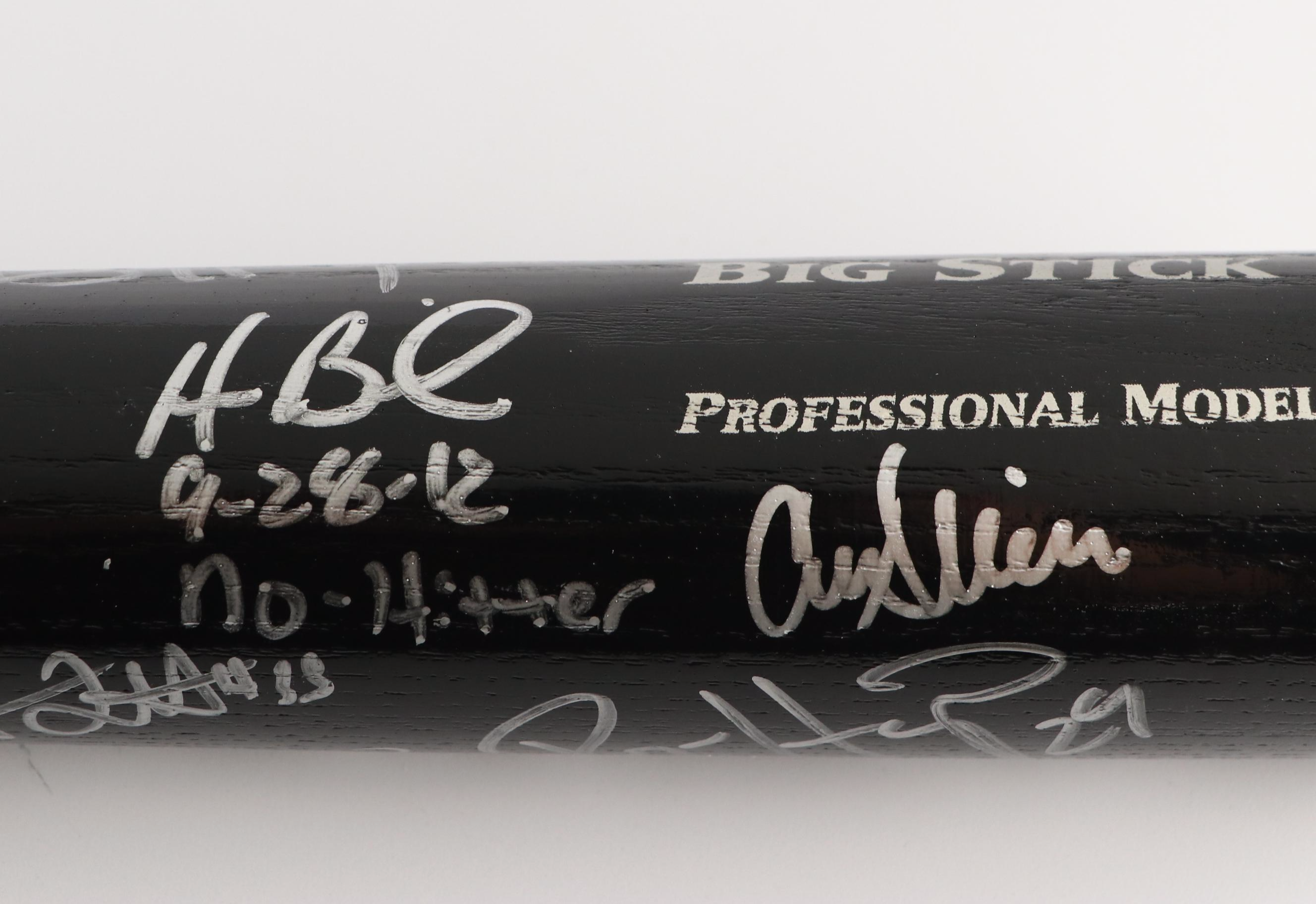 Cincinnati Reds Team Signed Baseball Bat with Votto, Frazier, Bailey, and More
