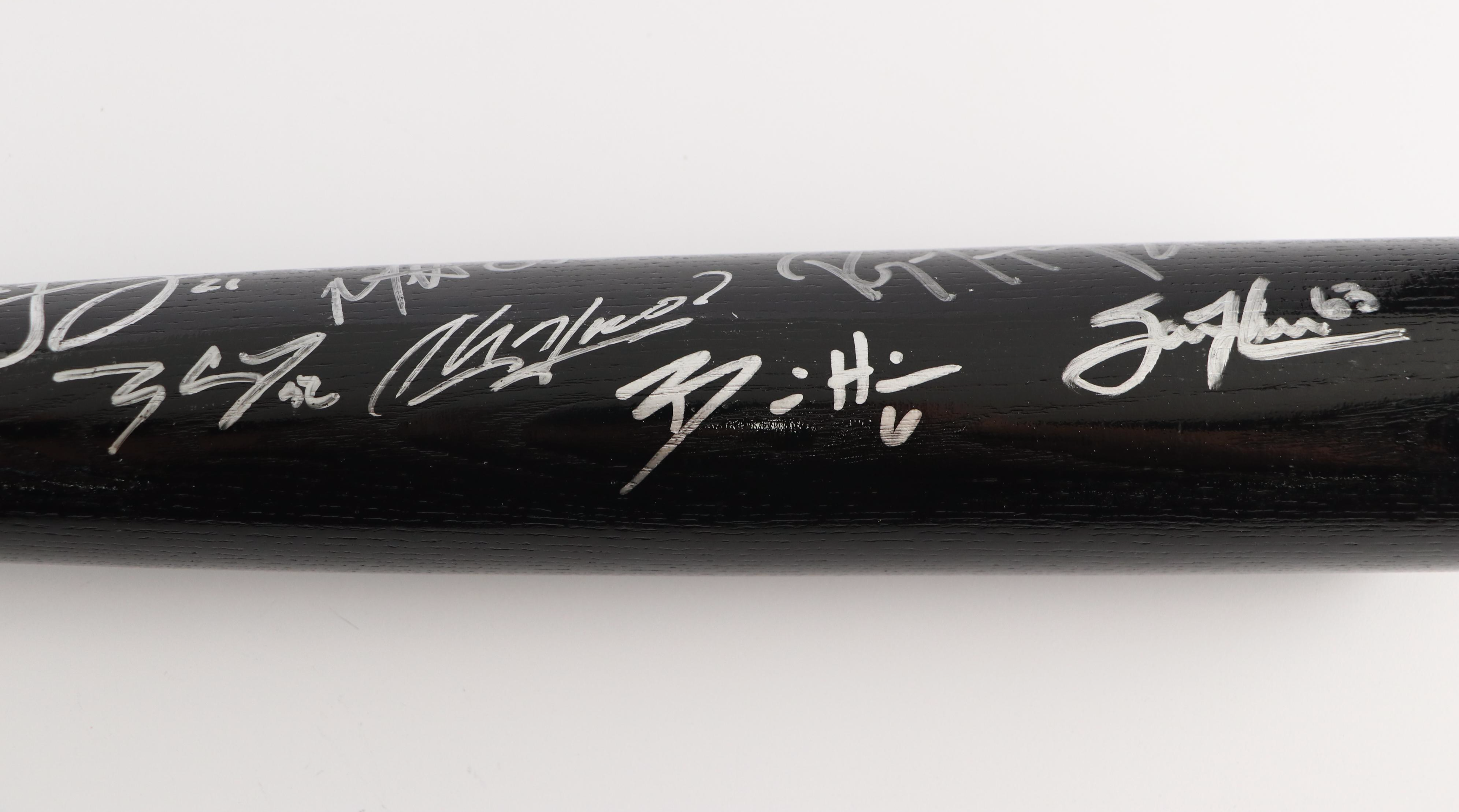 Cincinnati Reds Team Signed Baseball Bat with Votto, Frazier, Bailey, and More