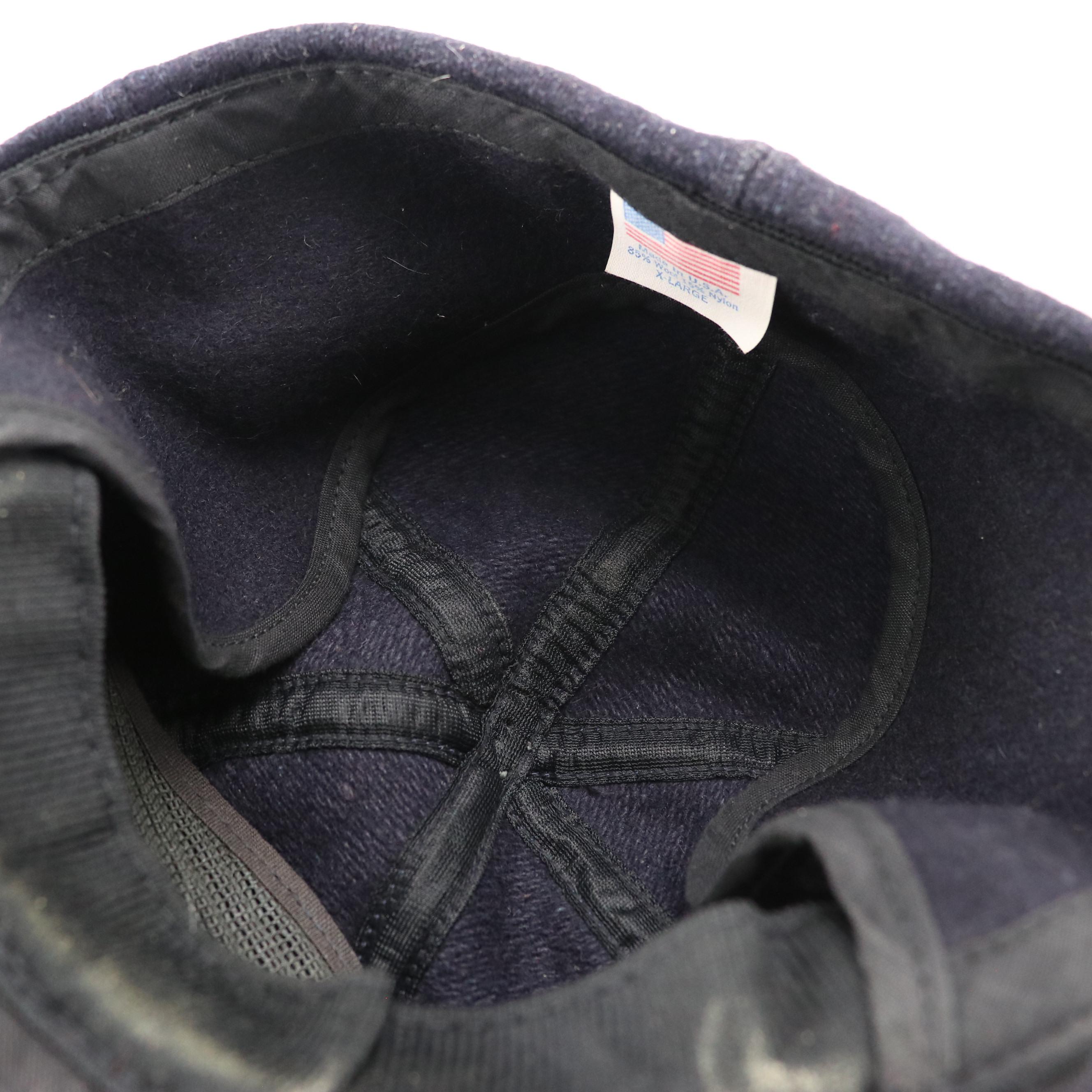 Men's Vintage Wool Hunting Caps with Ear Flaps & Isotoner Leather Gloves in Box