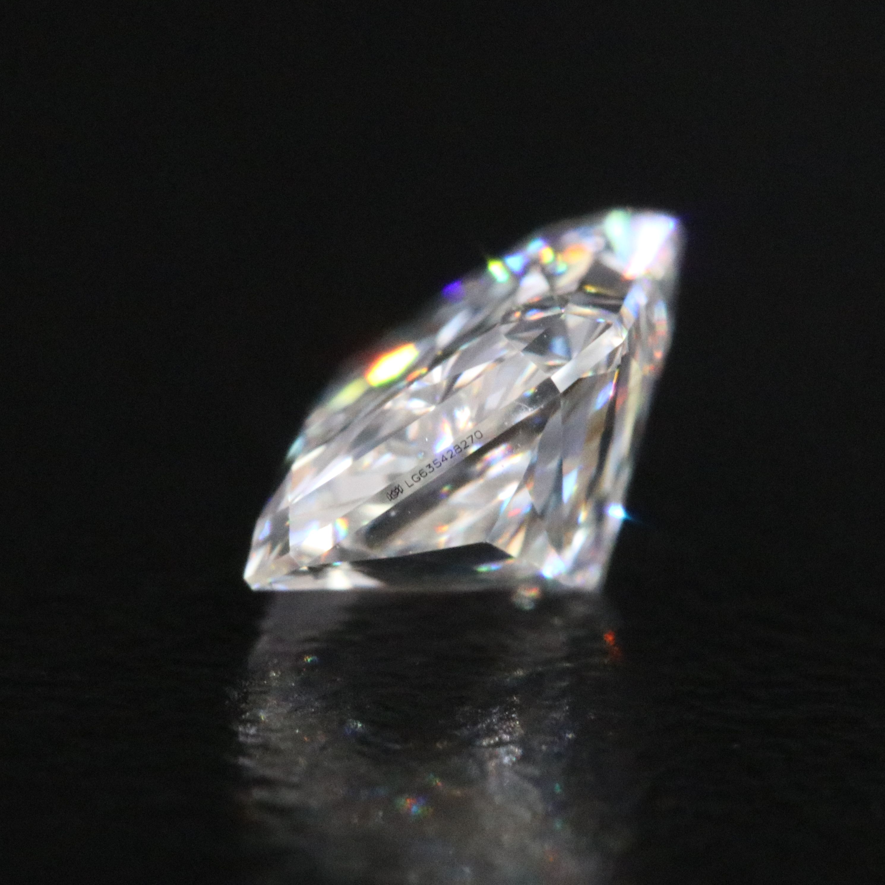 Loose 1.39 CT Lab Grown Diamond with IGI Report