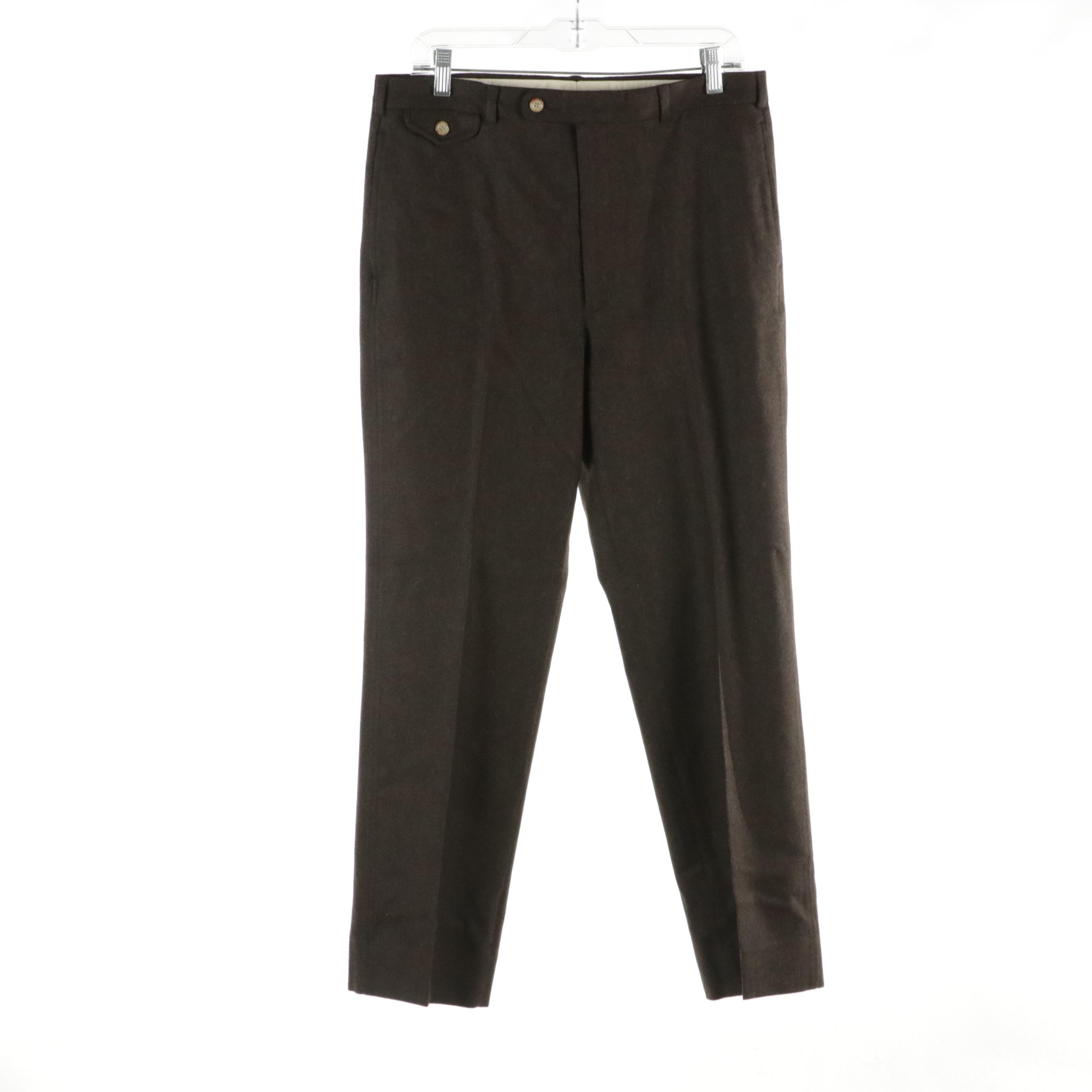 Men's Wool Blend Trousers from Perry Ellis, Allen Lolly and John Alexander