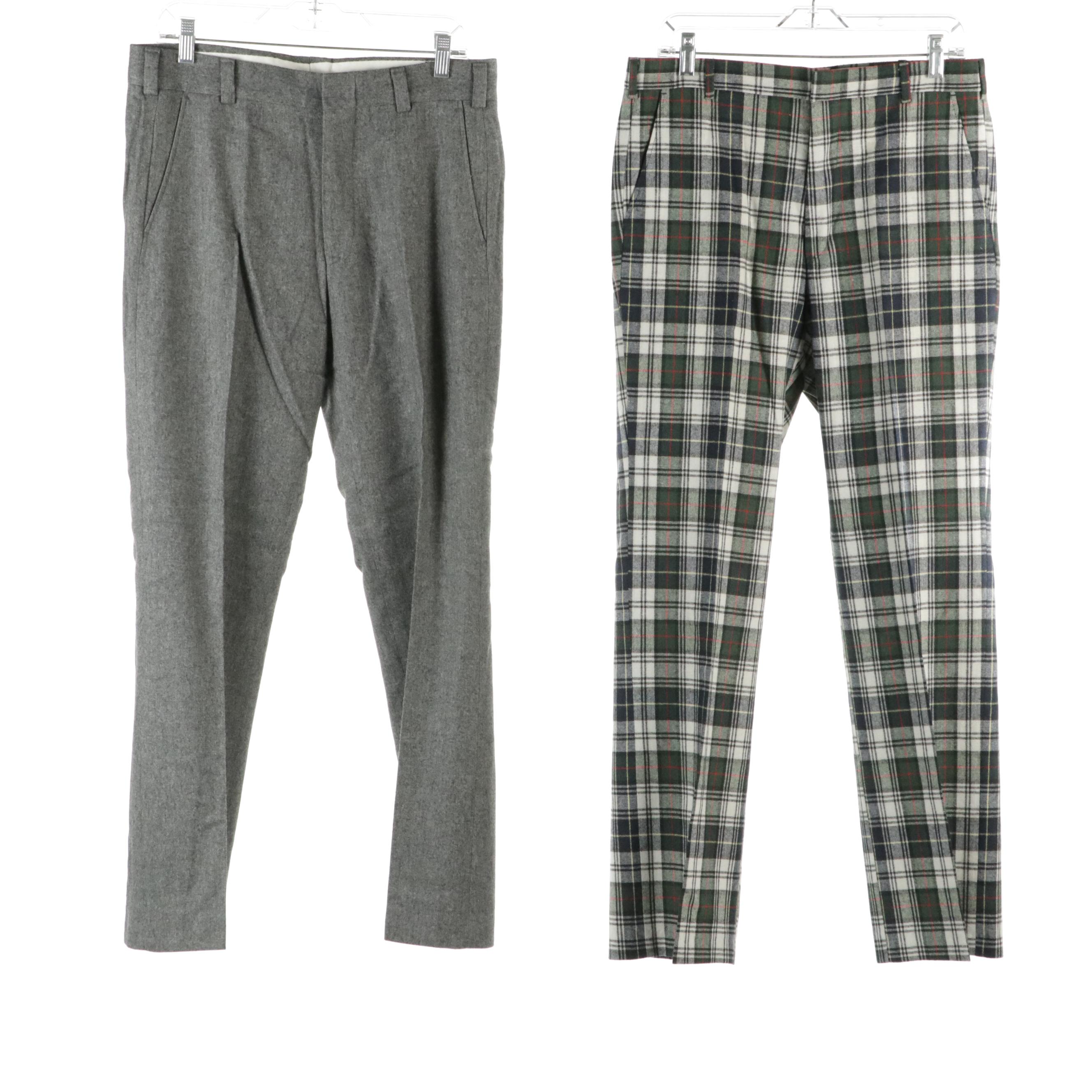 Men's Nautica Classic Fit and Other Wool Trousers, With Tag