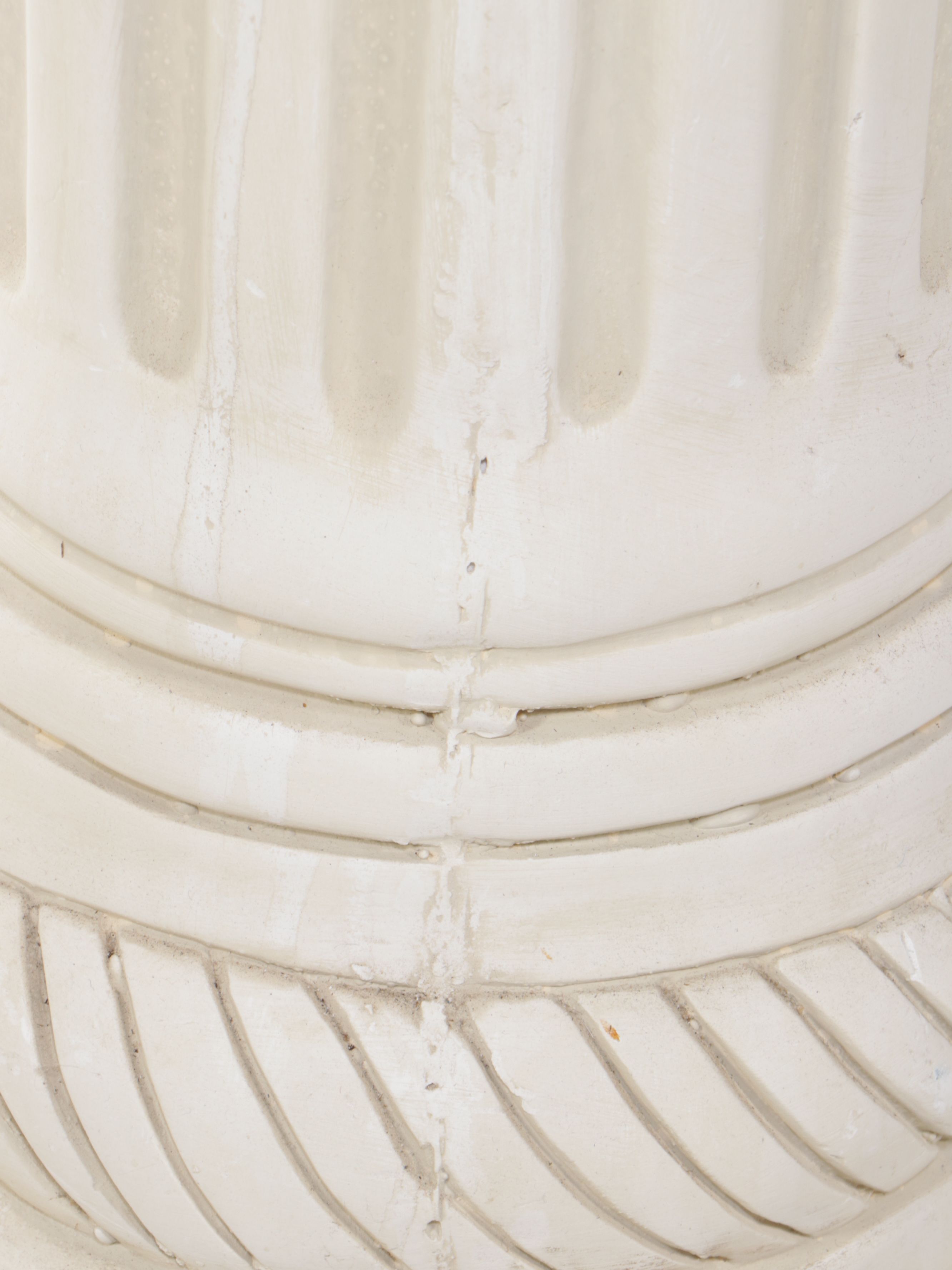 Pair of 36" Neoclassical Ionic Style Pillar Stands