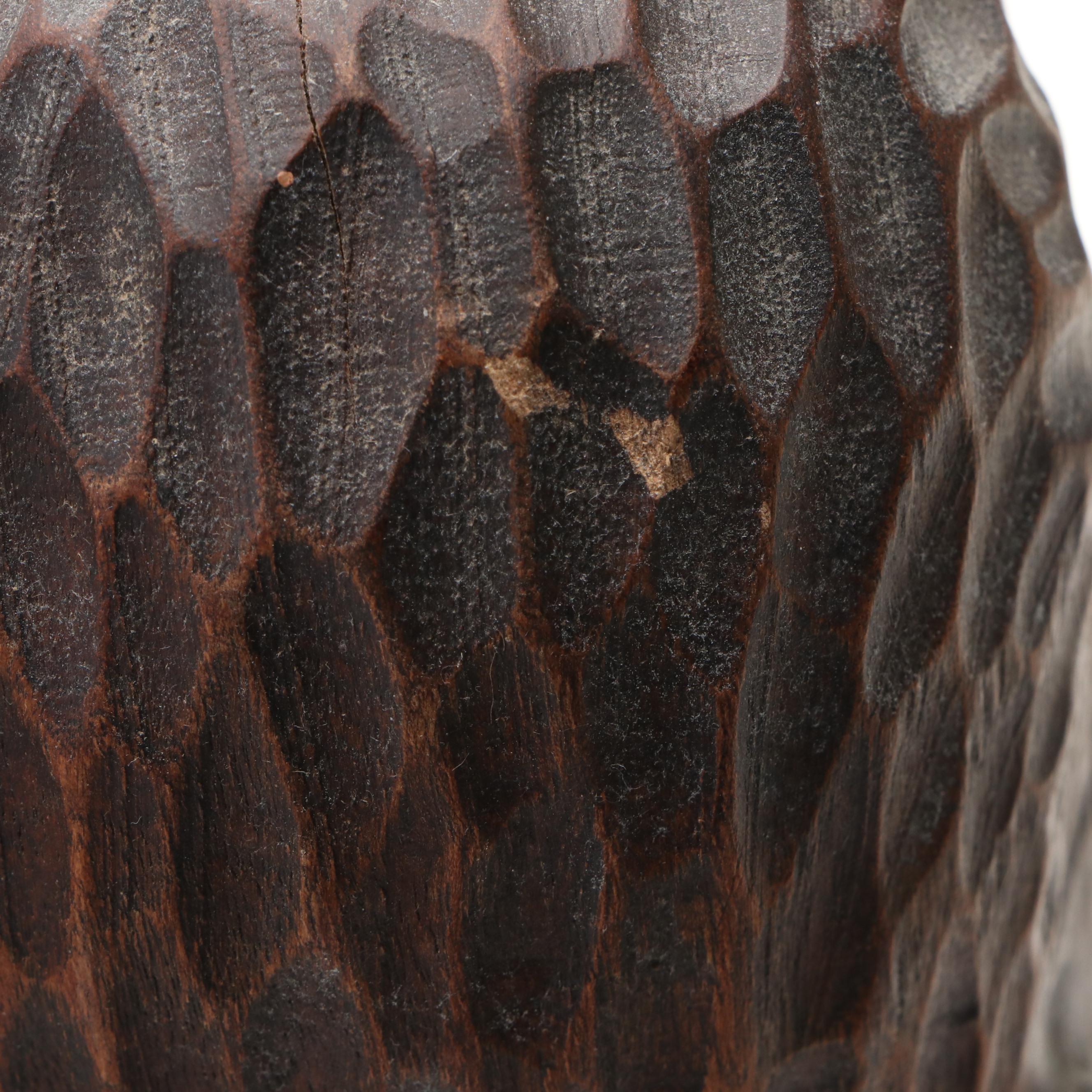 Zanzibar Souvenir Carved Wooden Busts of Couple