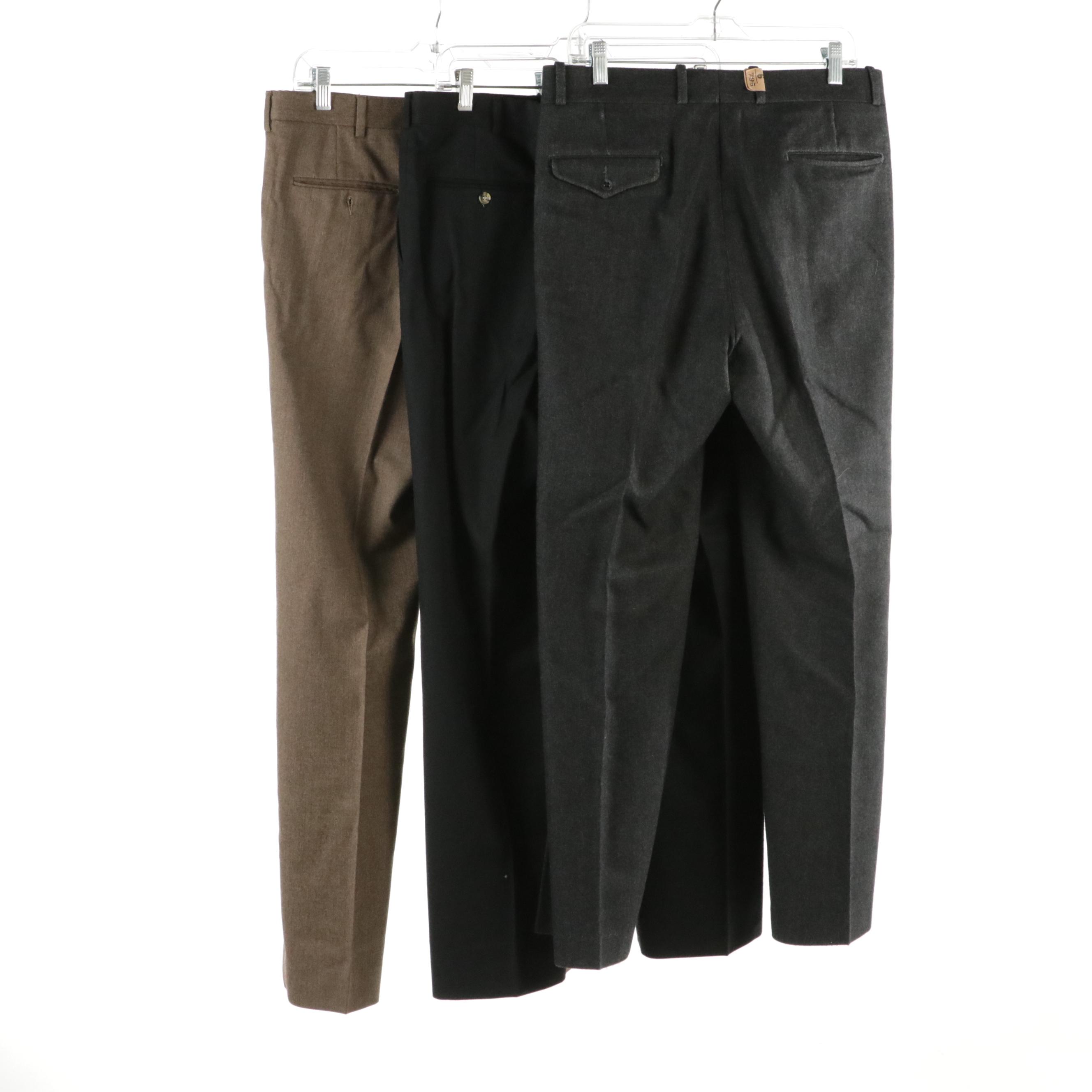 Men's Wool Blend Trousers from John Alexander and John Henry