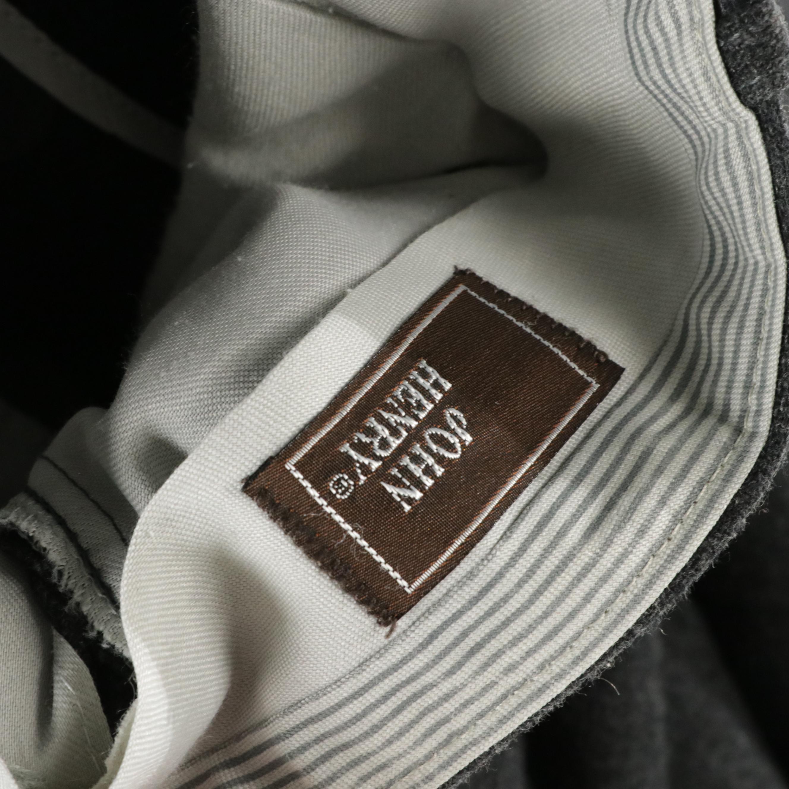 Men's Wool Blend Trousers from John Alexander and John Henry