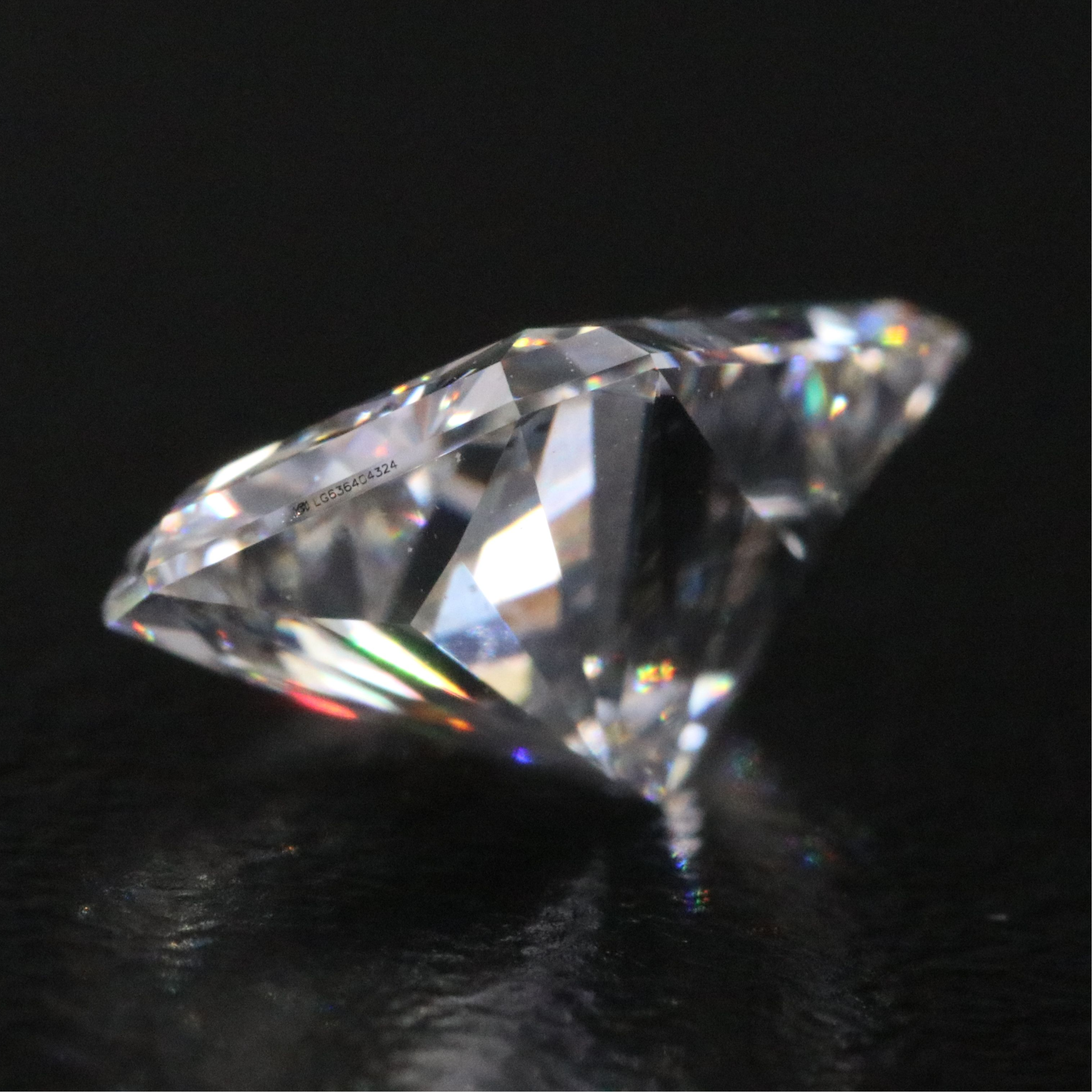 Loose 2.4 CT Lab Grown Diamond with IGI Report