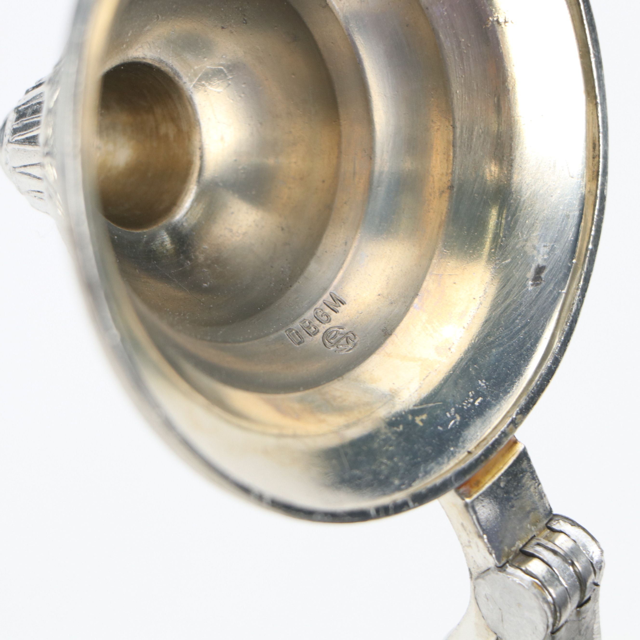 German Molded Stoneware Steins with Pewter Lids, 20th Century