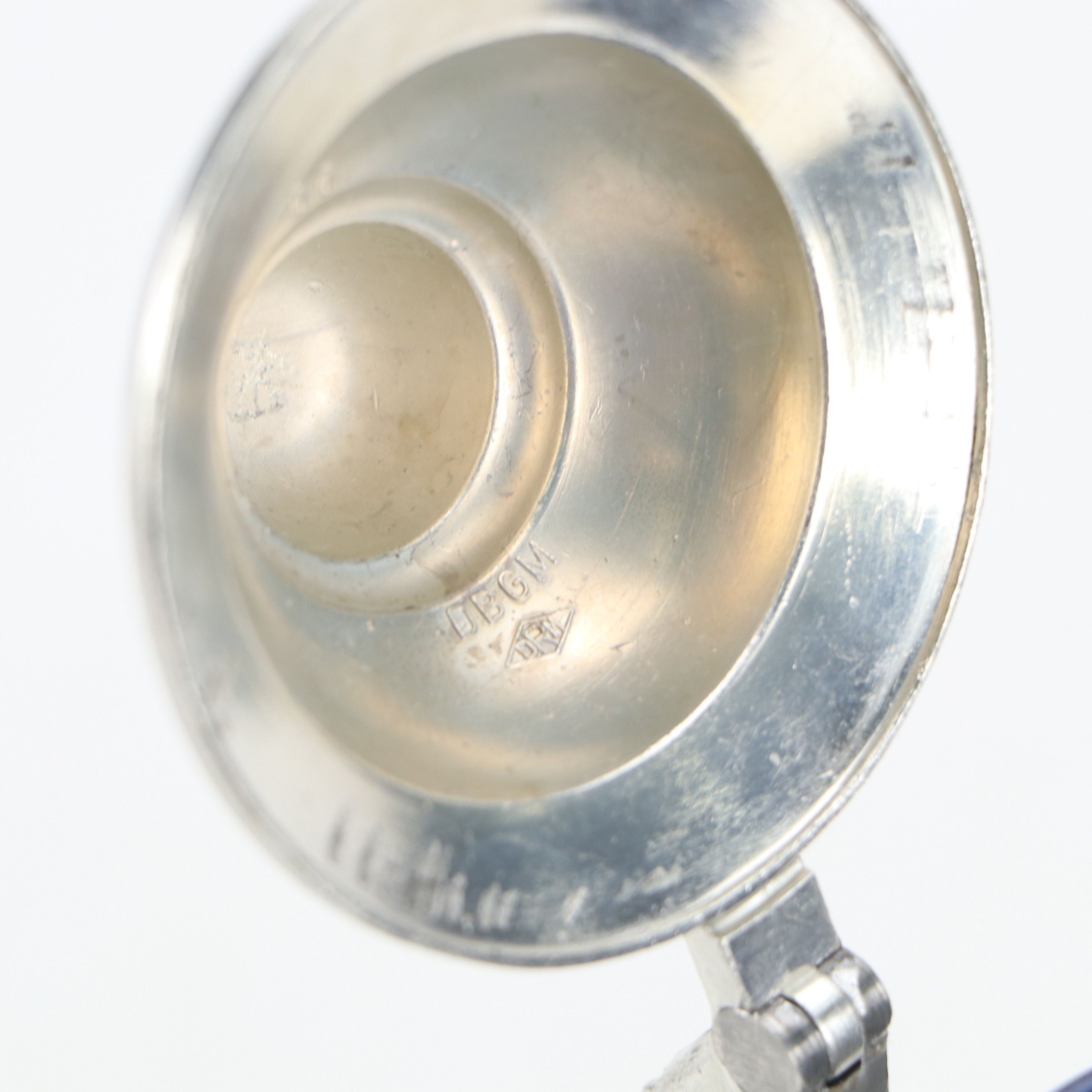 German Molded Stoneware Steins with Pewter Lids, 20th Century