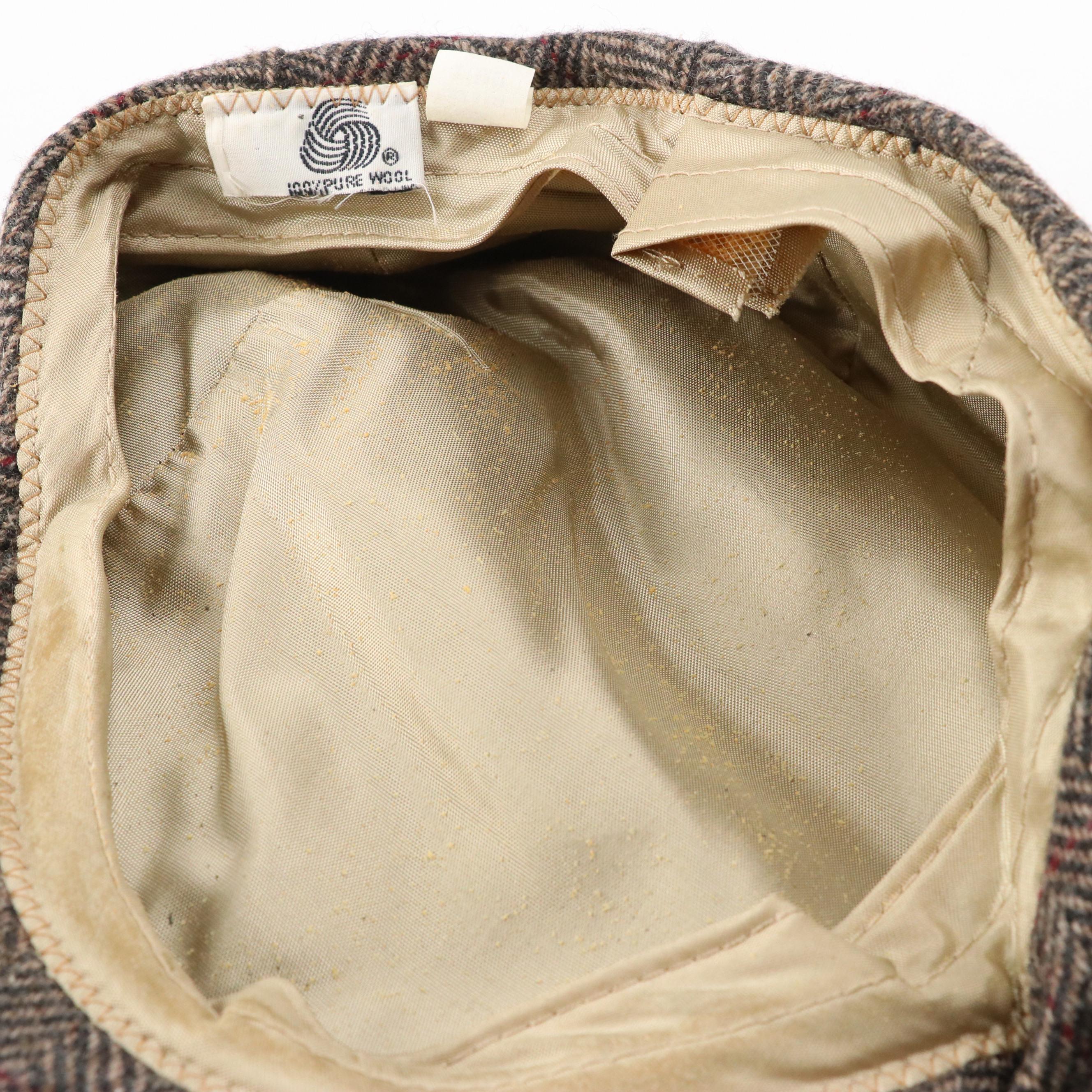 Dockers Newsboy Caps, Aris and Roundtree & Yorke Leather Gloves, Other Scarves