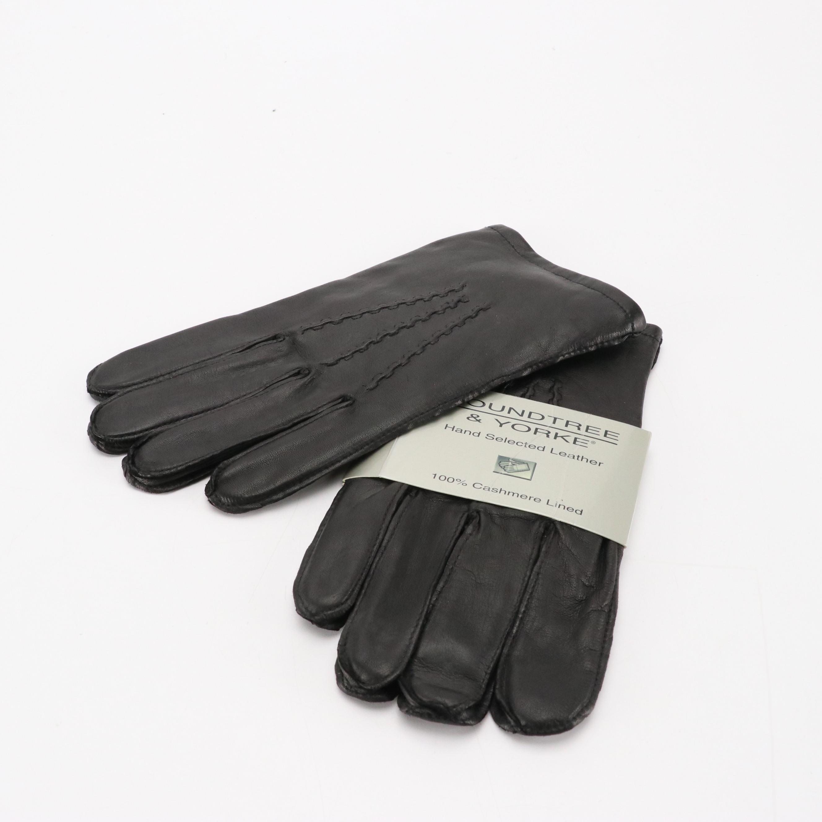 Dockers Newsboy Caps, Aris and Roundtree & Yorke Leather Gloves, Other Scarves