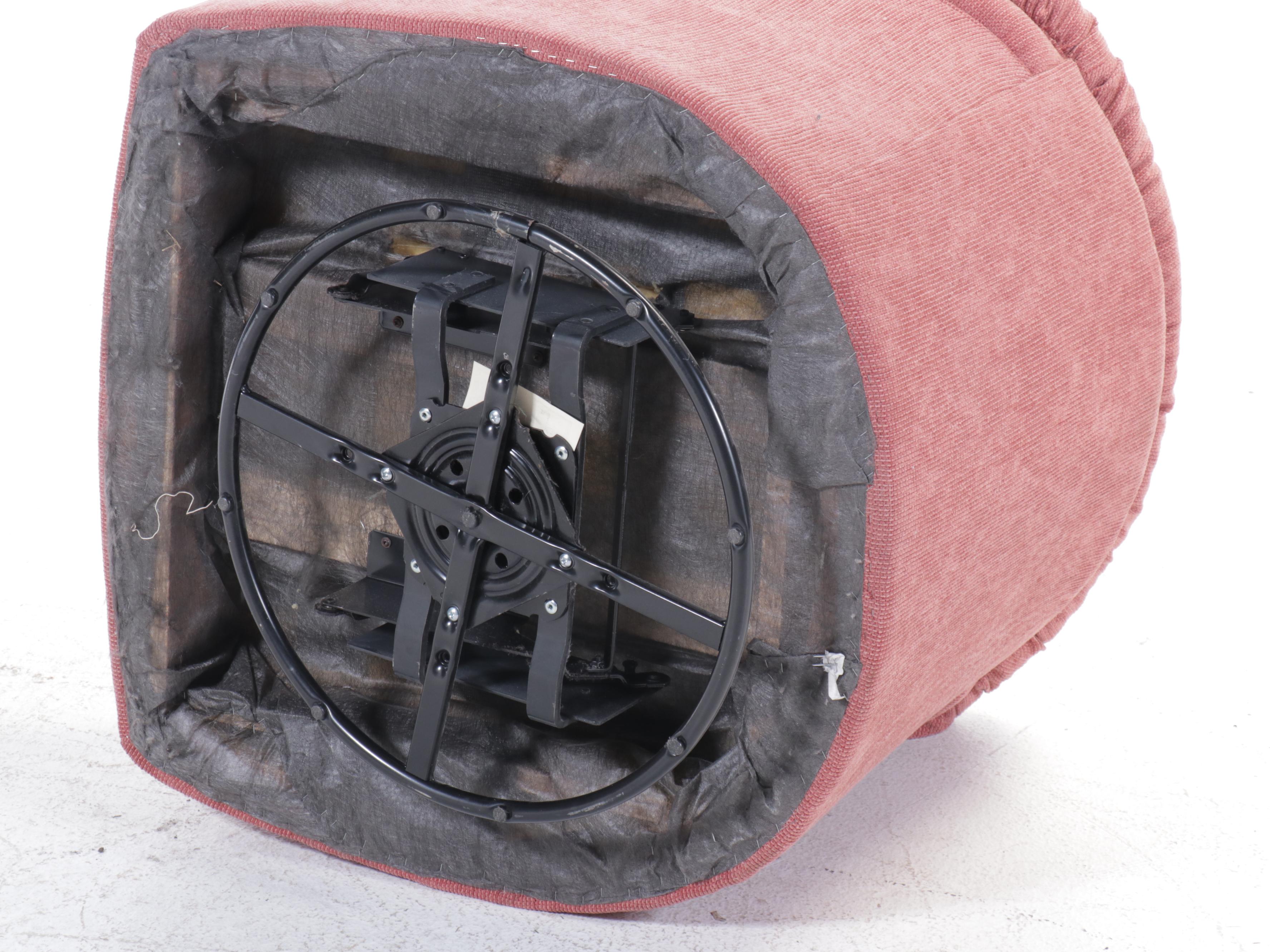 Precedent for Sherrill Furniture Co. Postmodernist Upholstered Swivel Chair