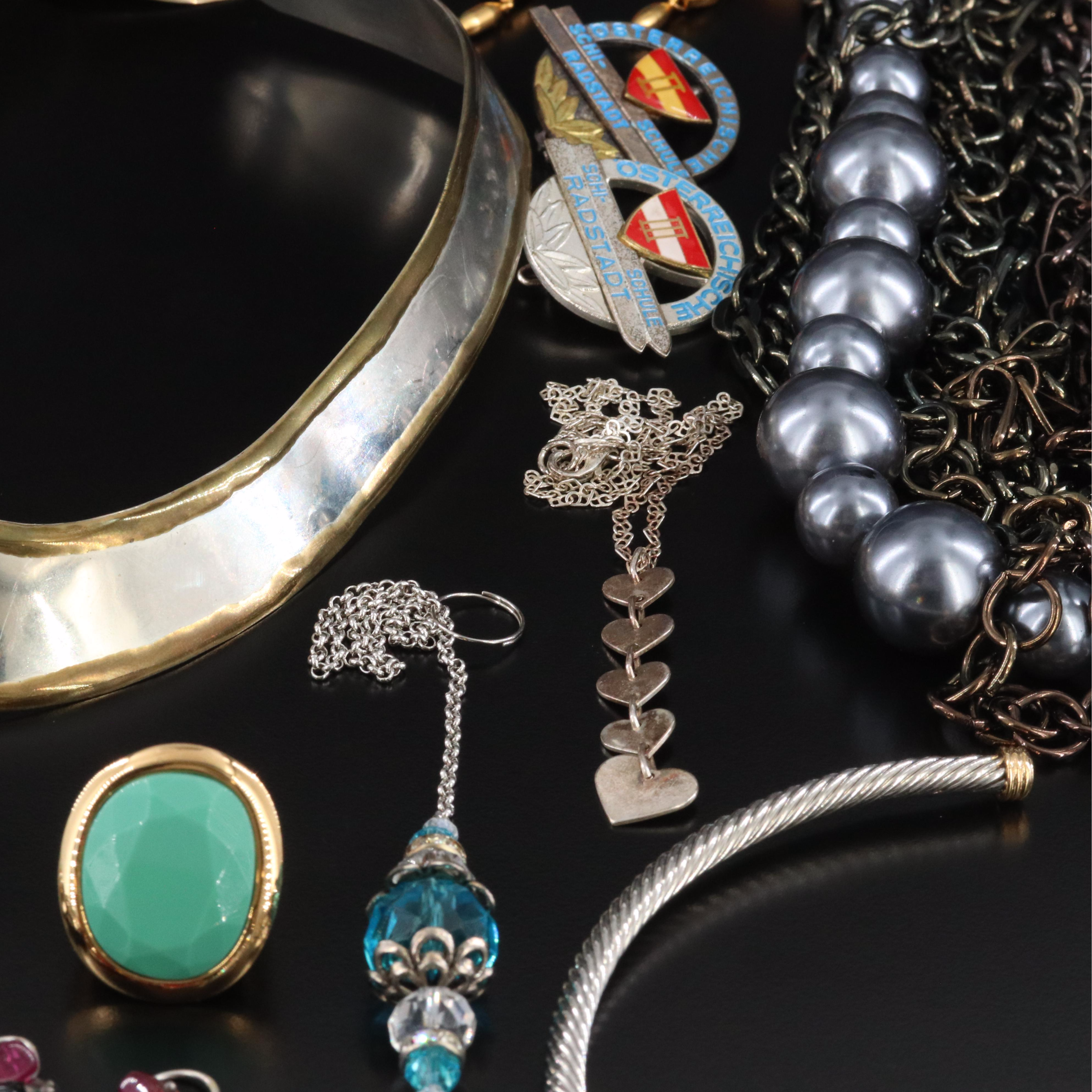 Egyptian Revival Earrings Featured in Jewelry Collection