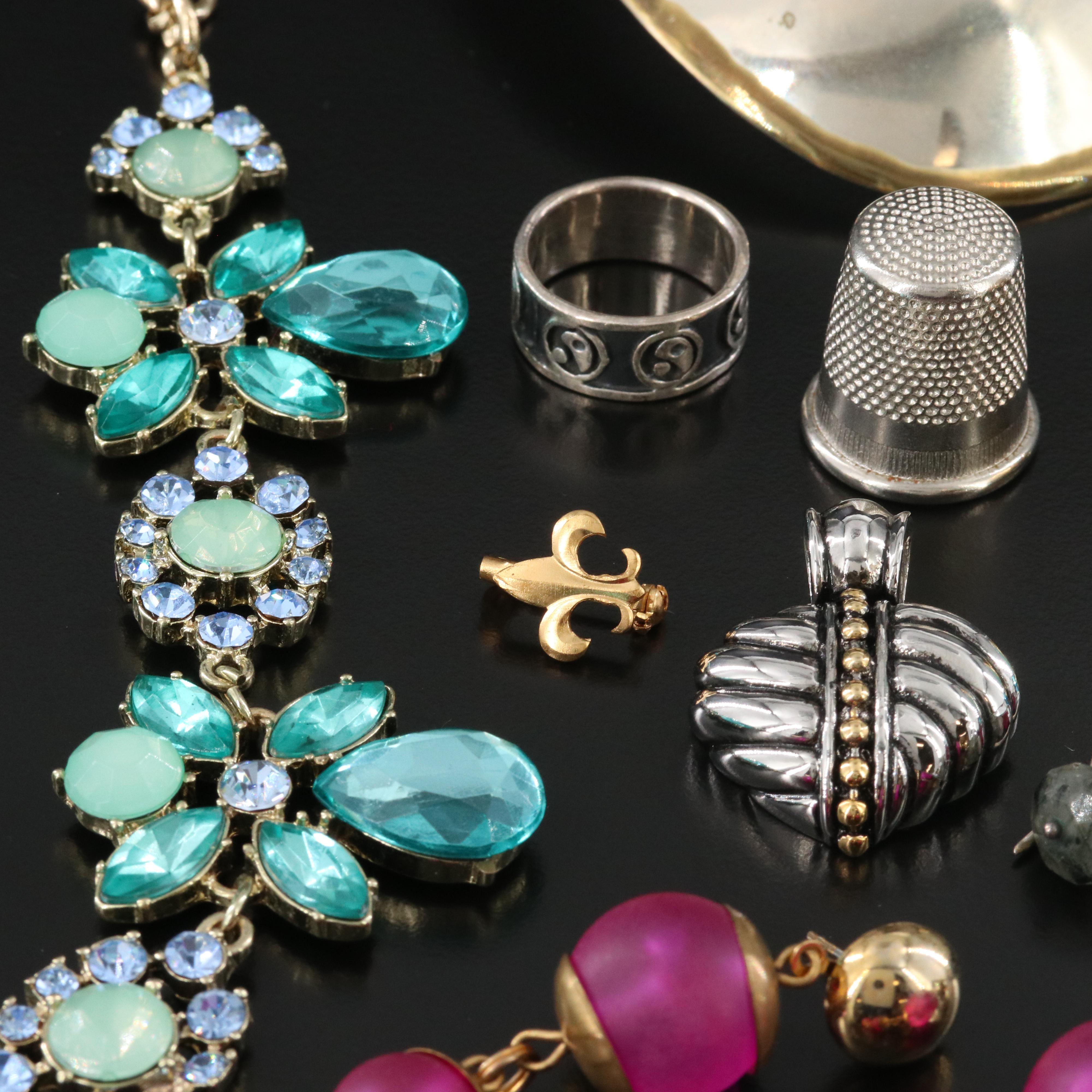 Egyptian Revival Earrings Featured in Jewelry Collection