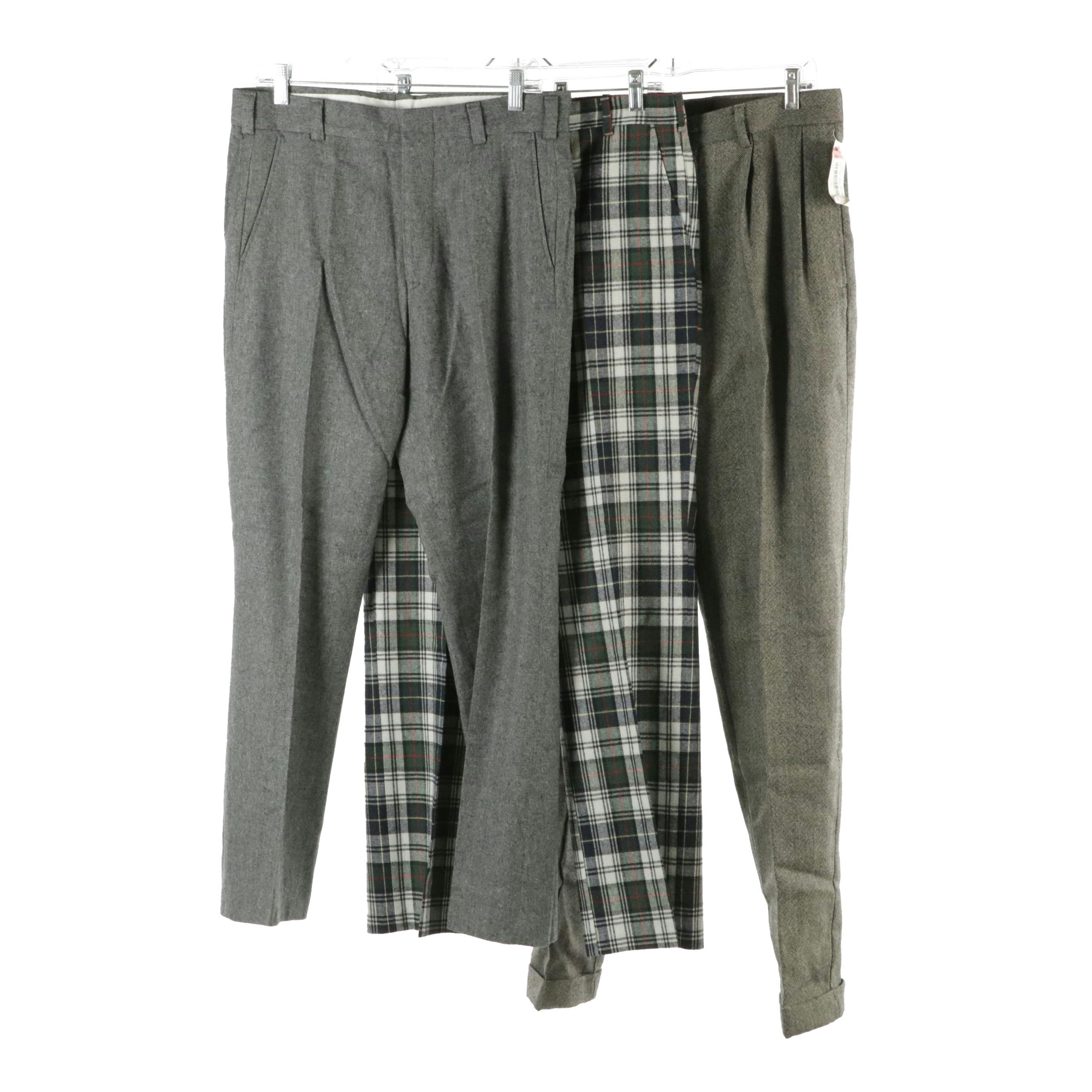Men's Nautica Classic Fit and Other Wool Trousers, With Tag
