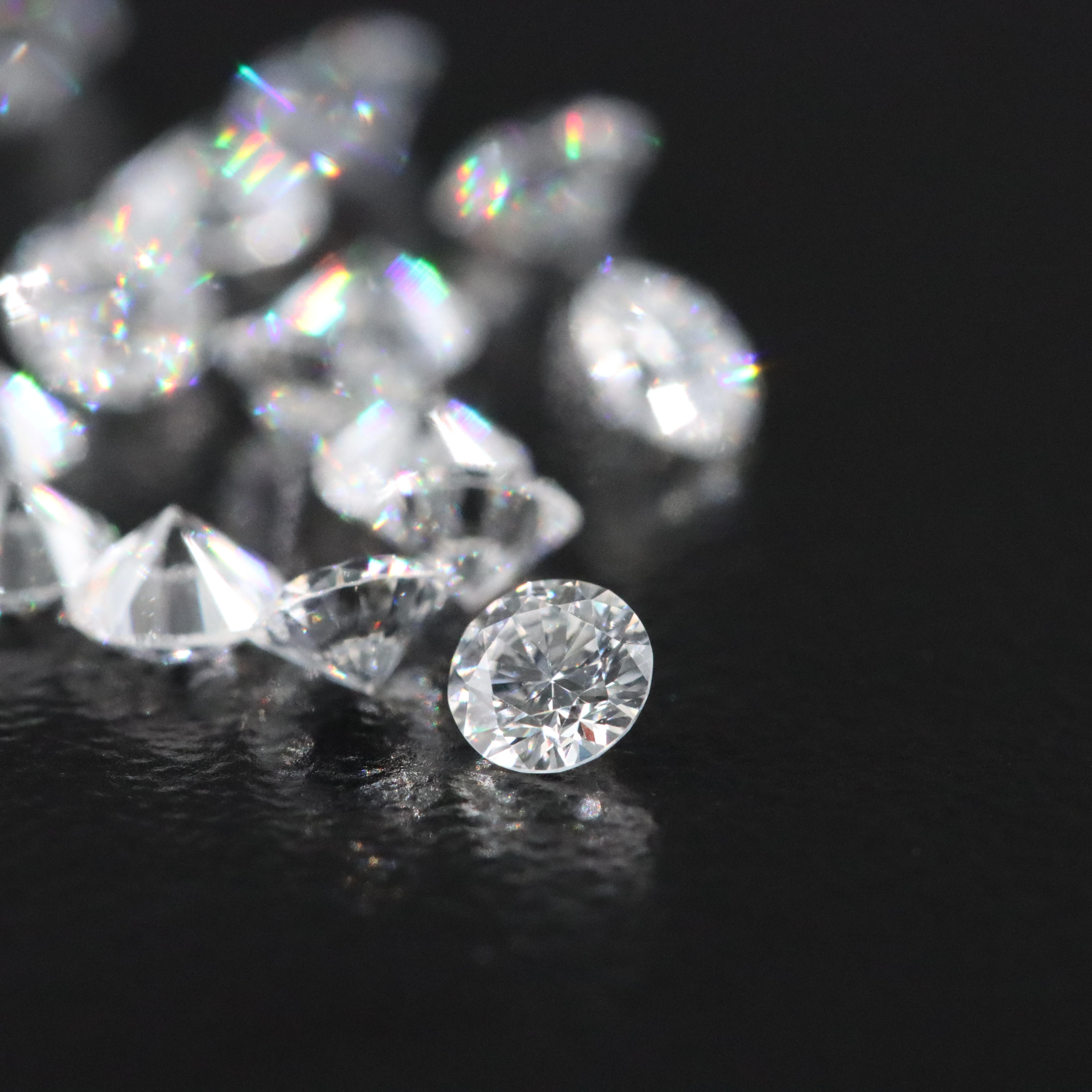 Loose 4.02 CTW Lab Grown Diamonds