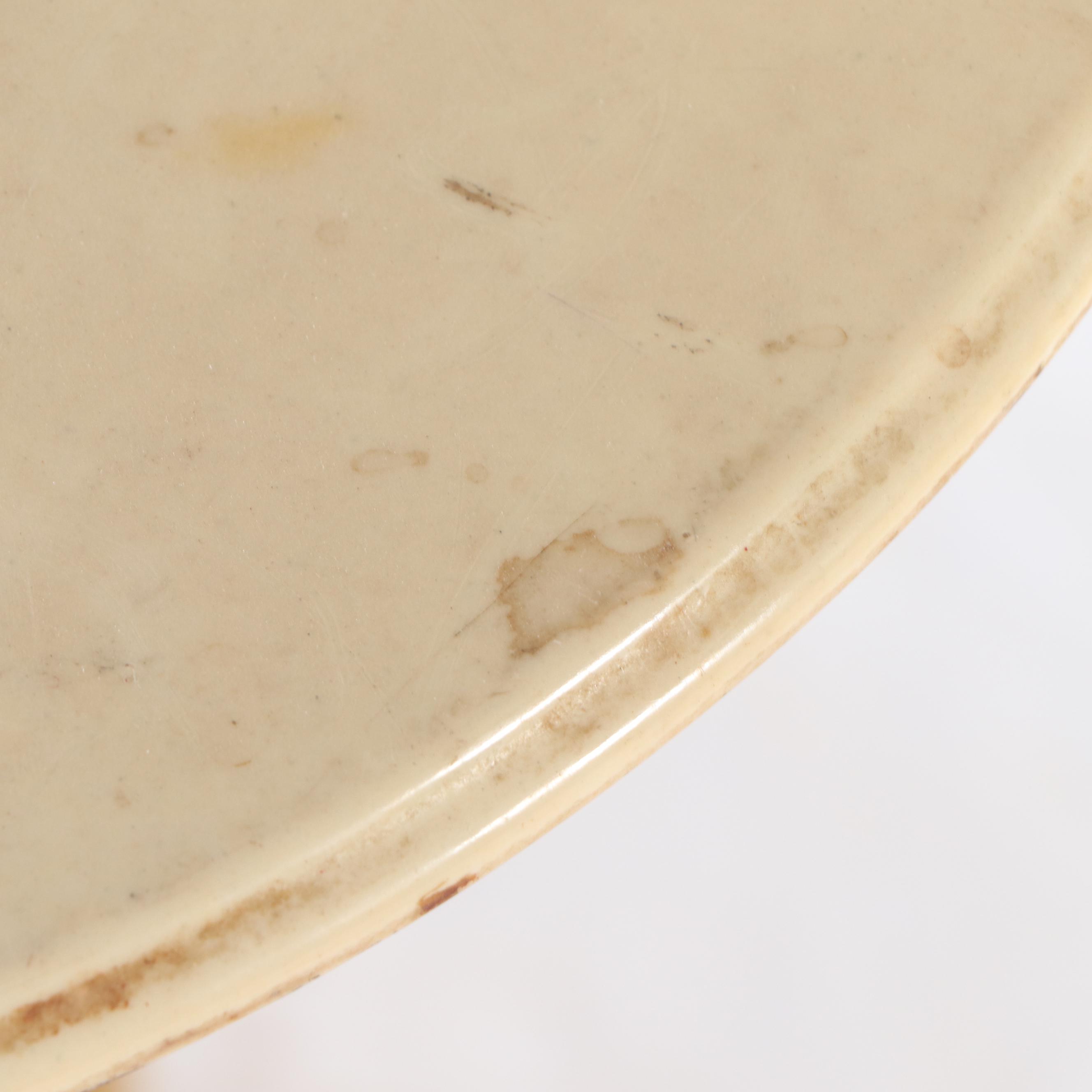 Quartite Creative Neoclassical Style Pedestal Table, 1968