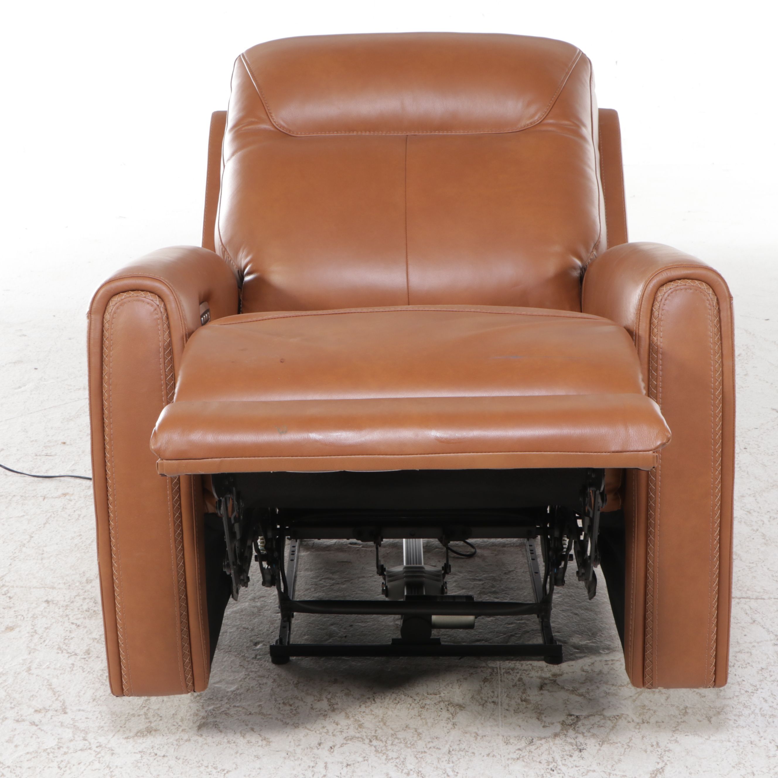 Ashley Furniture "Tryanny" Leather Upholstered Power Recliner