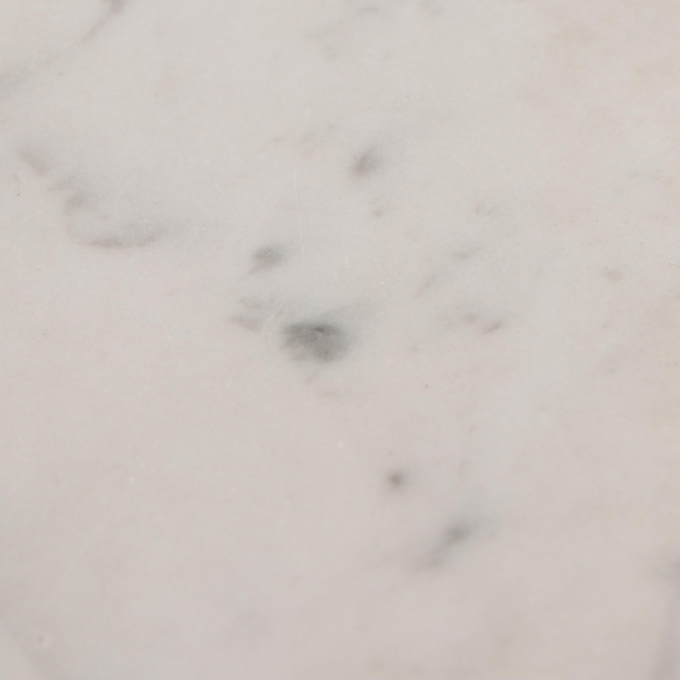 Late Victorian Mahogany Side Table with Marble Top