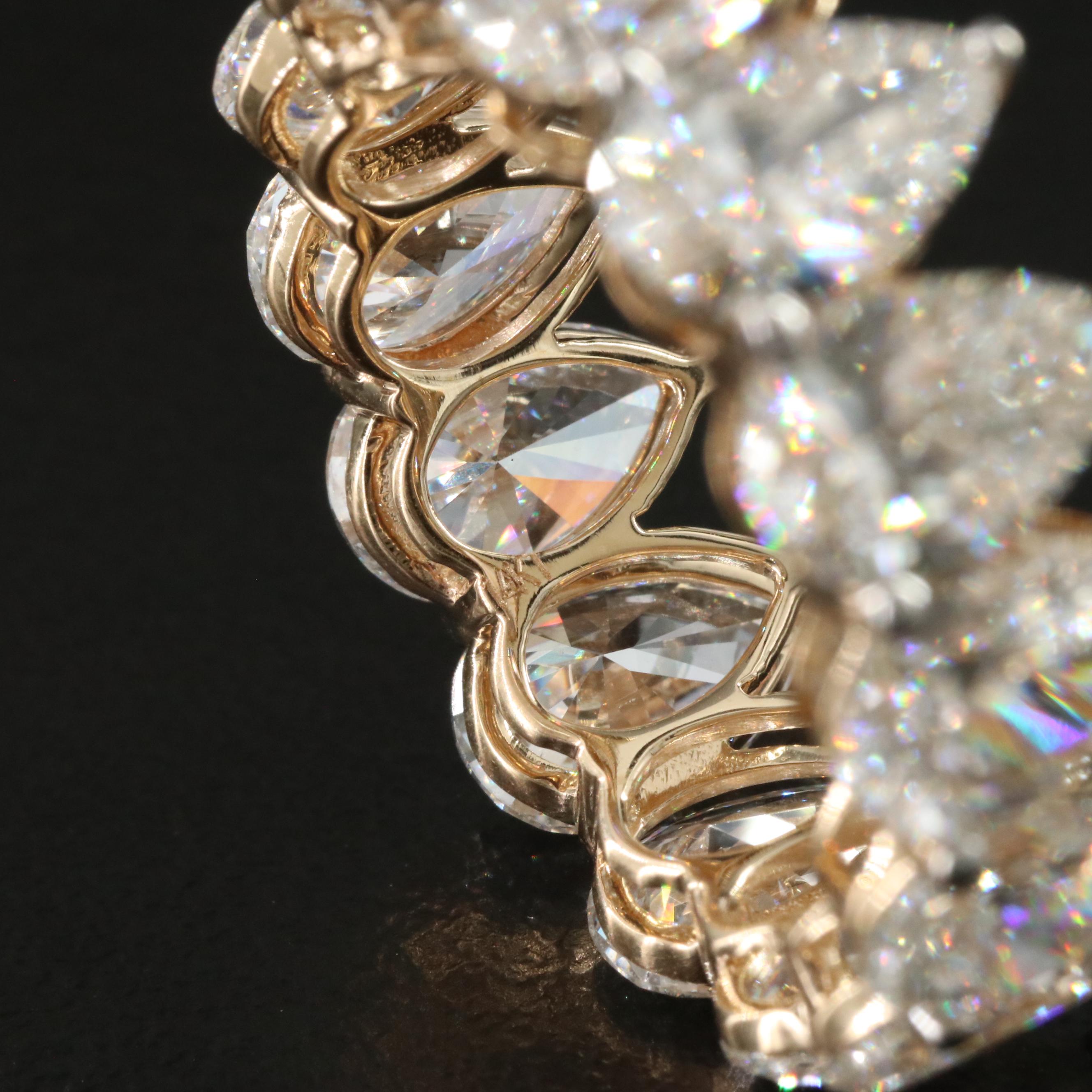 14K 9.85 CTW Lab Grown Diamond Eternity Band