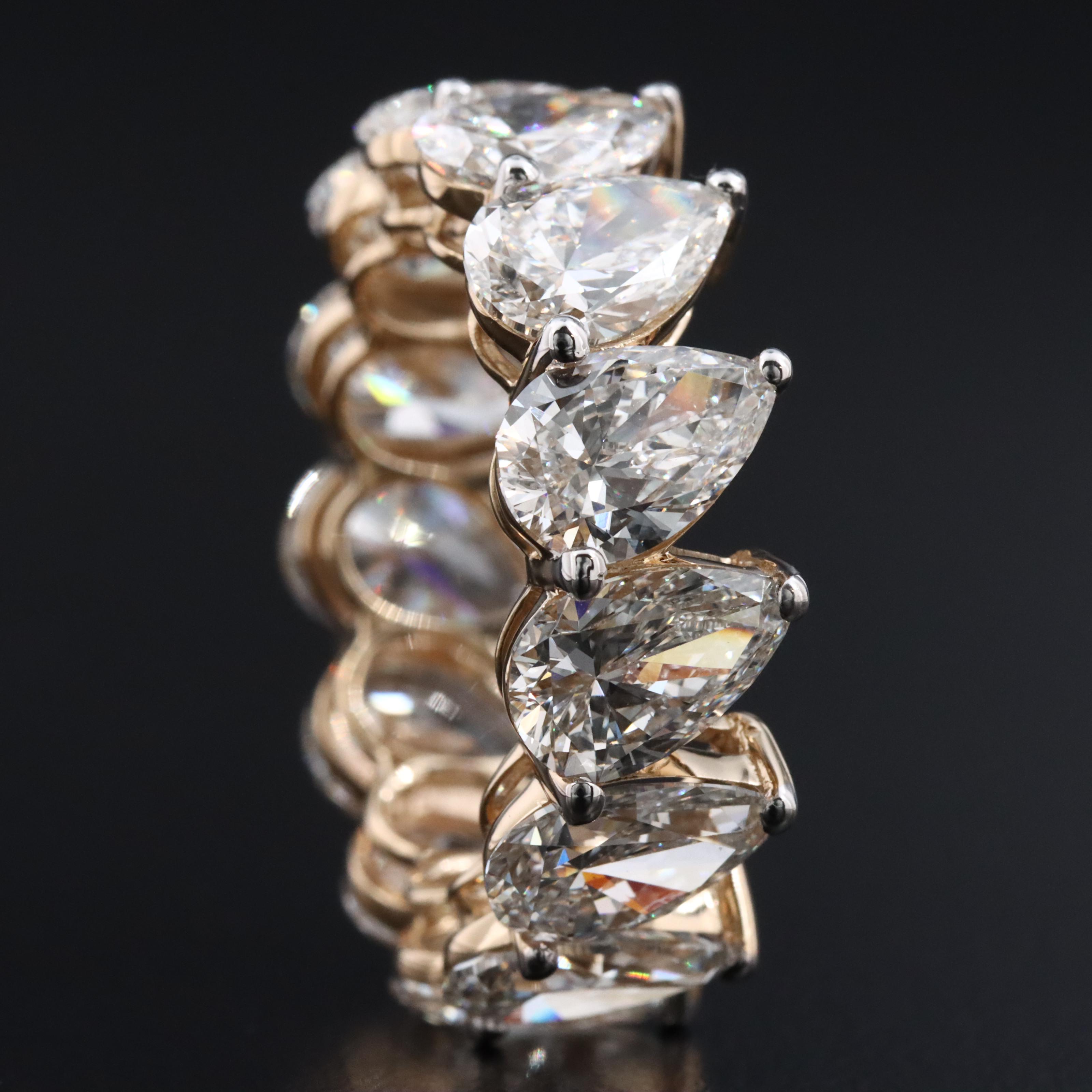 14K 11.16 CTW Lab Grown Diamond Eternity Band