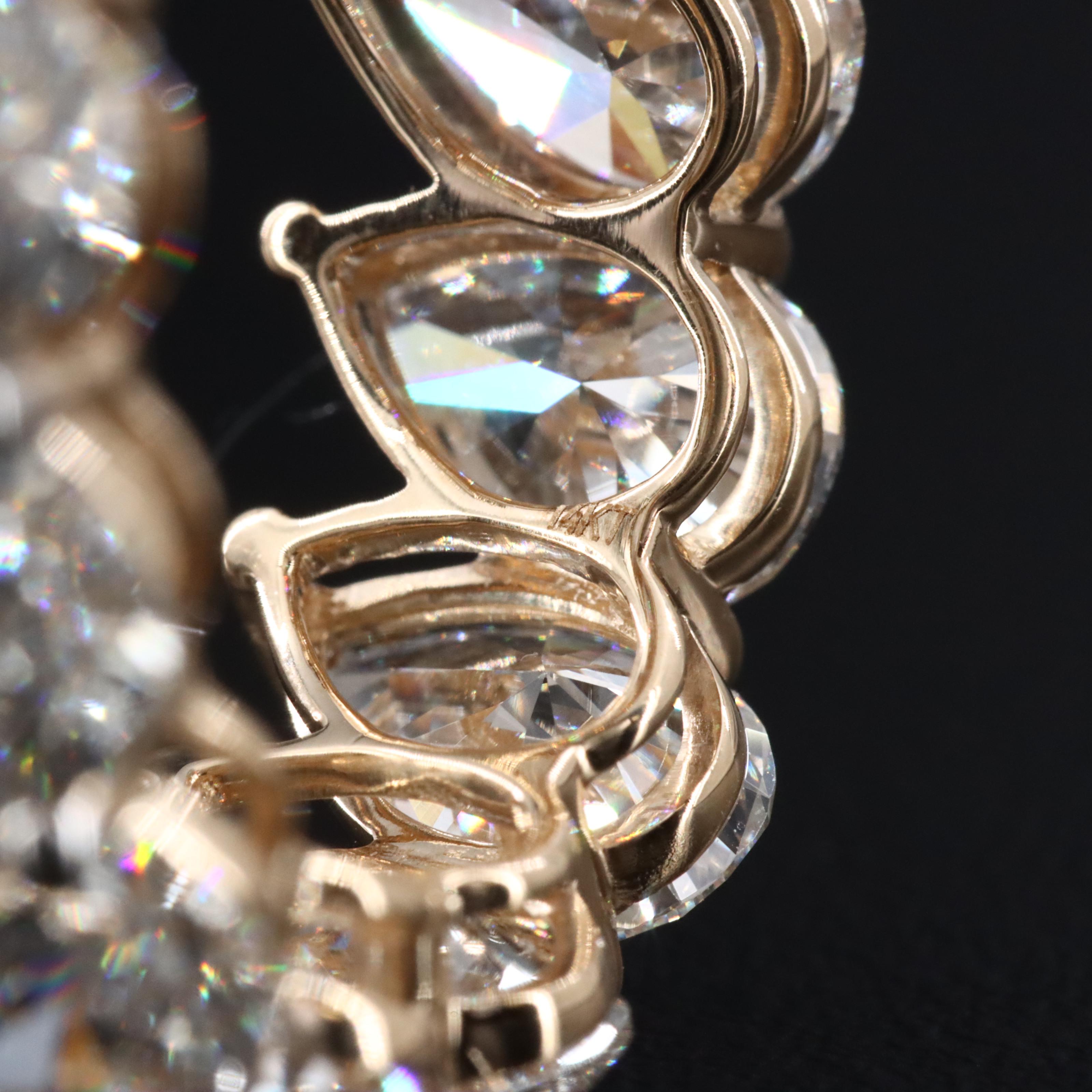 14K 11.16 CTW Lab Grown Diamond Eternity Band