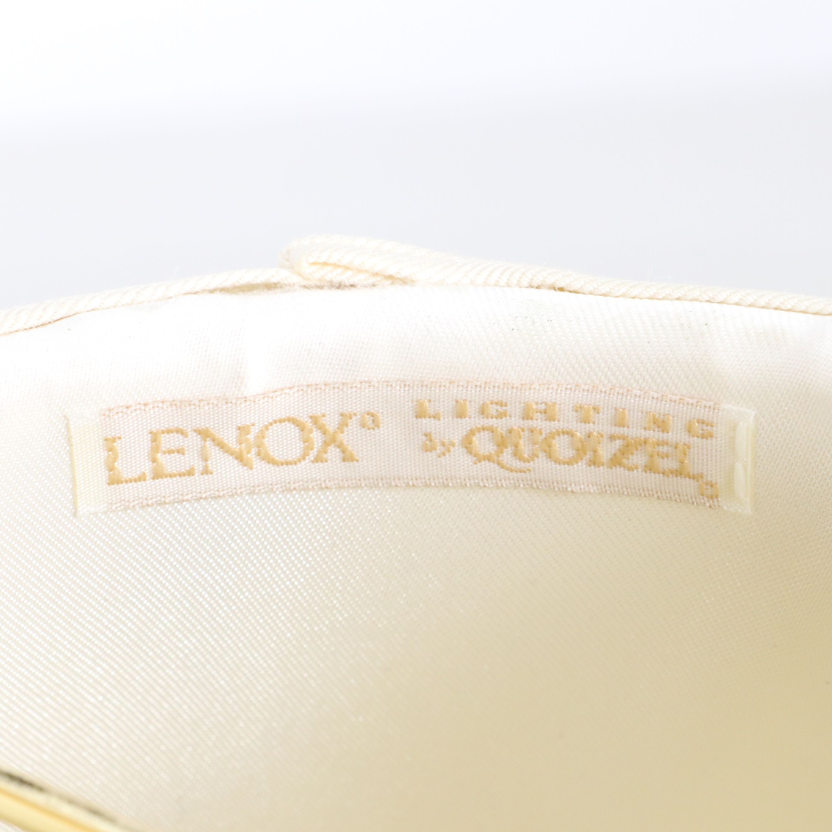 Chinese Satsuma Style Porcelain Ginger Jar Lamp with Box Pleat Silk Shade