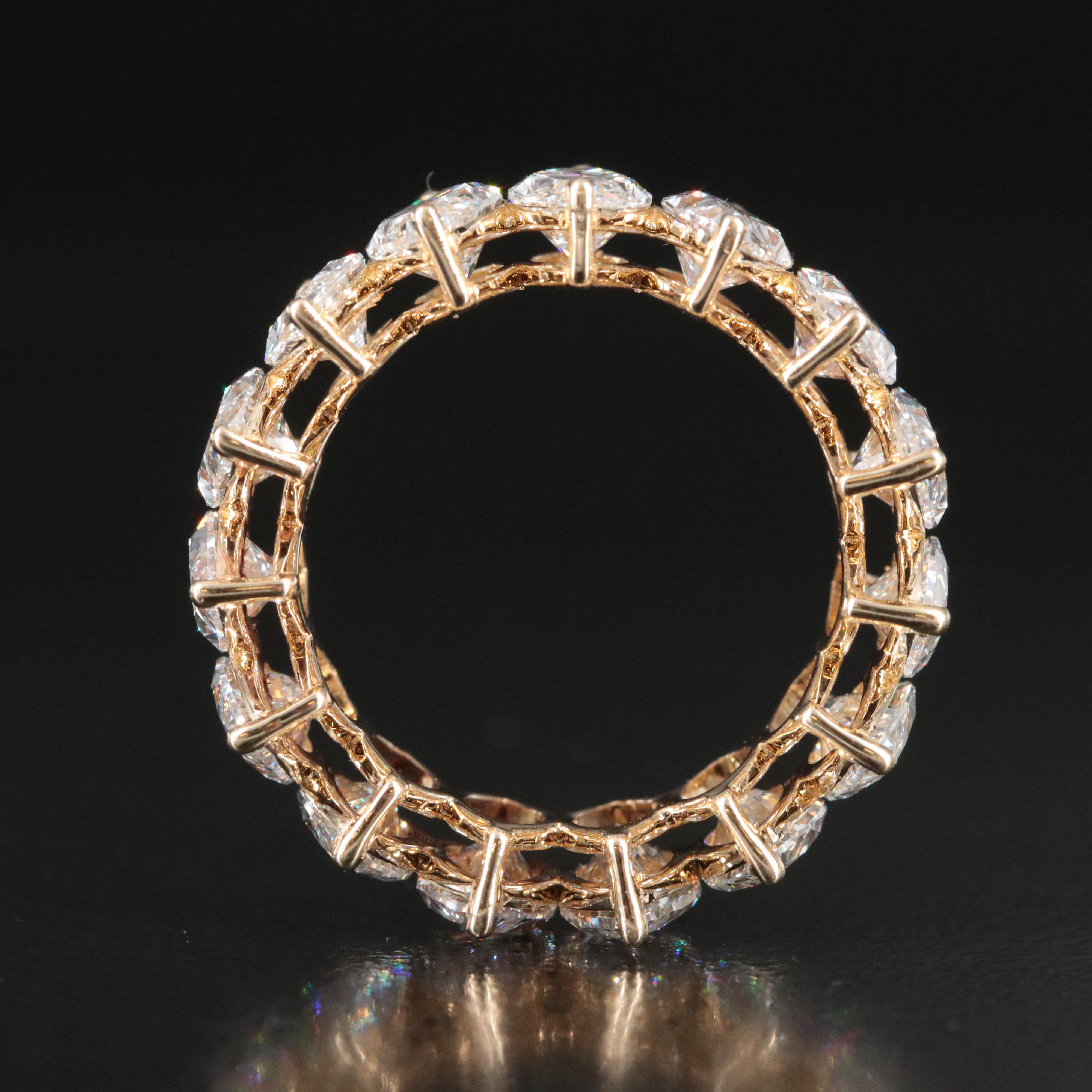 14K 9.20 CTW Lab Grown Diamond Eternity Band