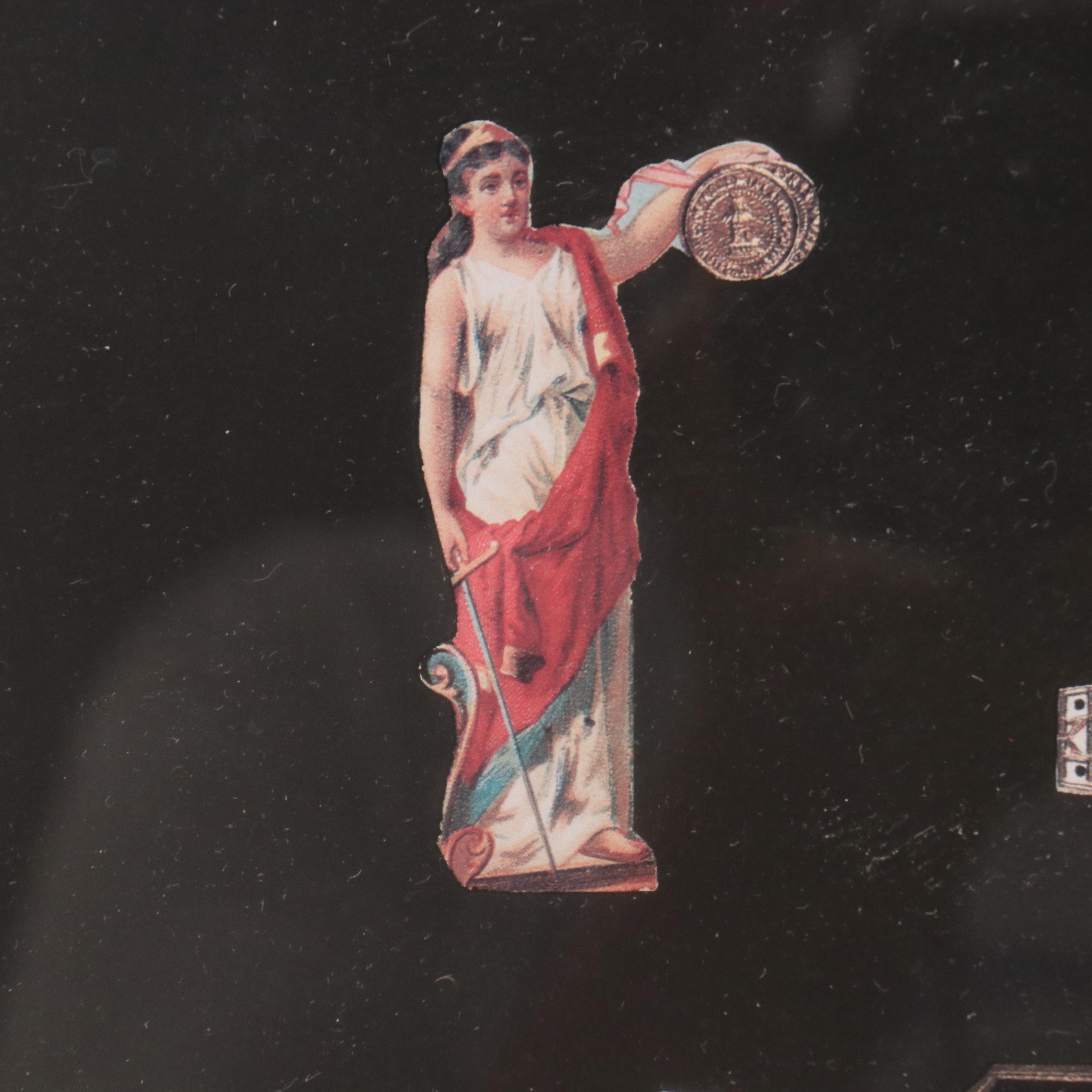 Framed Cigar Band Offset Lithographs