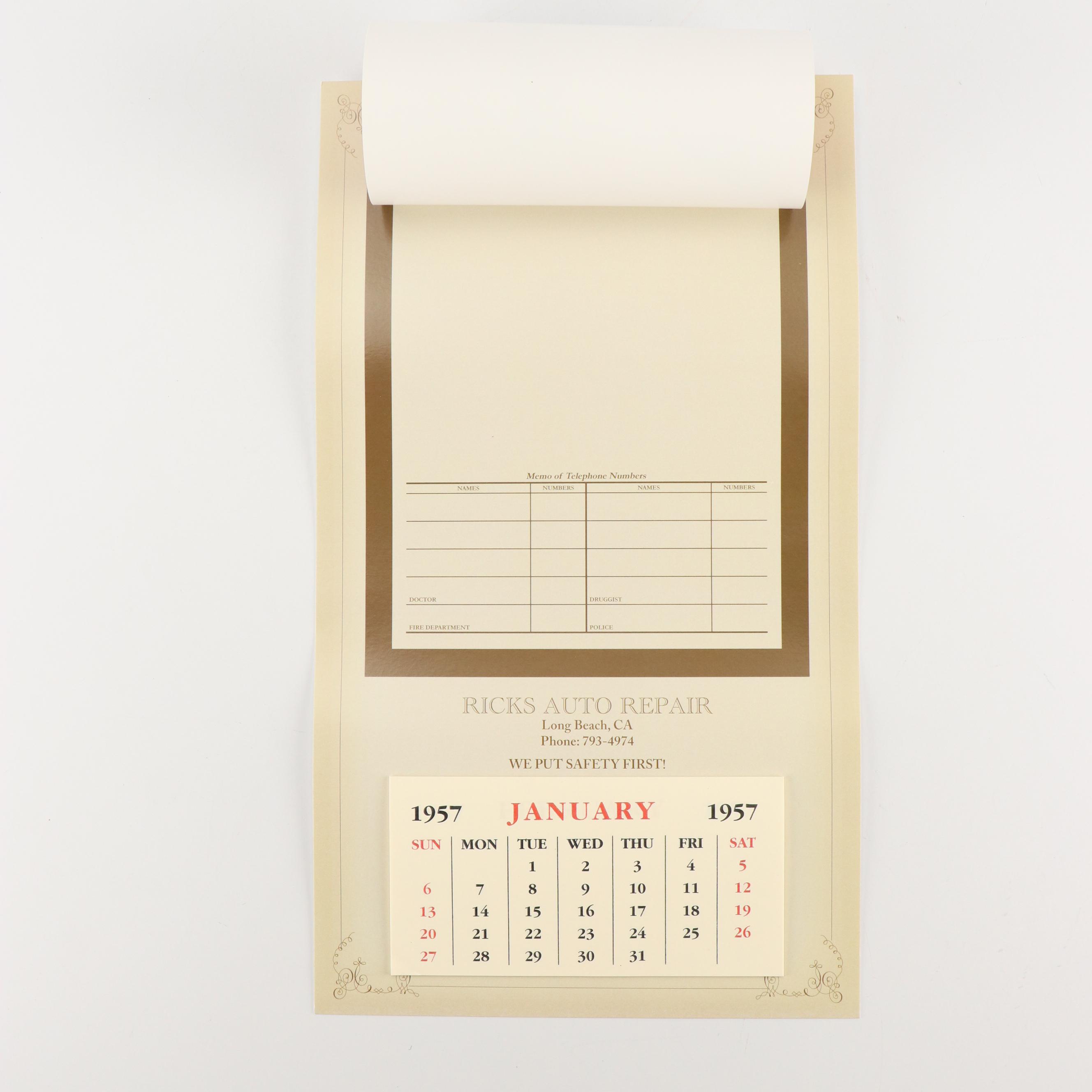 Reprint "Golden Dreams" Marilyn Monroe Calendar and Print