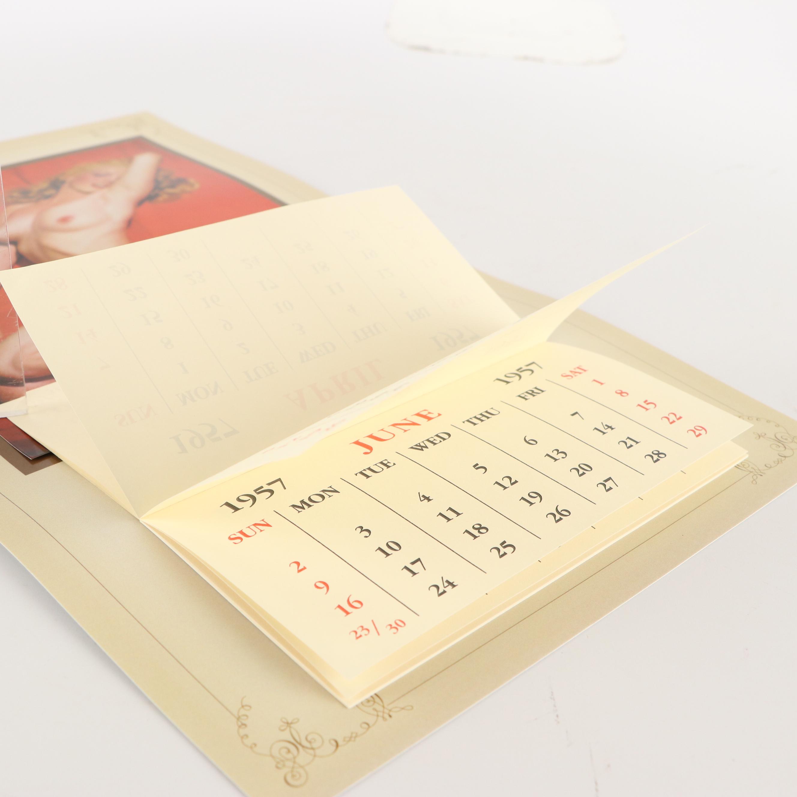Reprint "Golden Dreams" Marilyn Monroe Calendar and Print