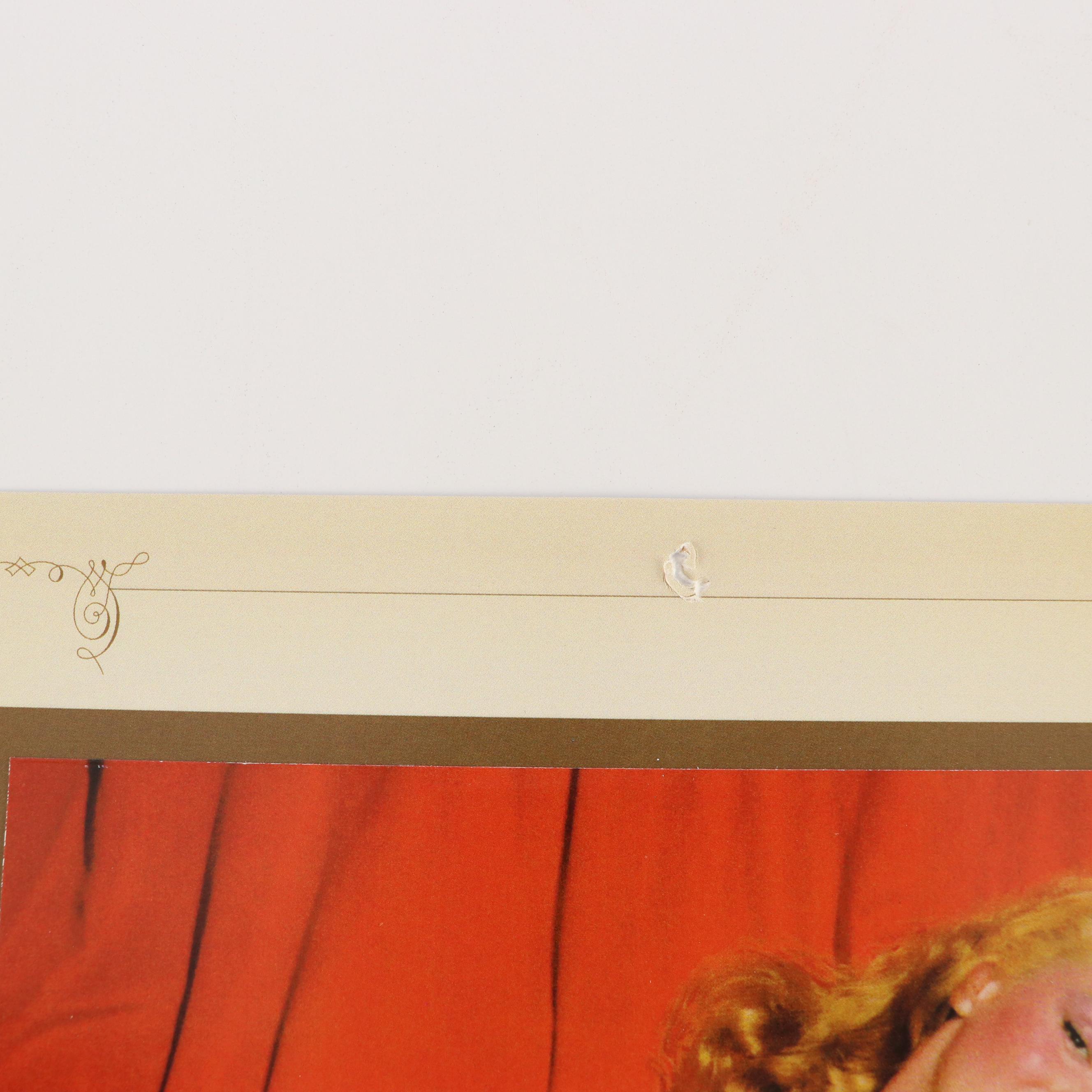 Reprint "Golden Dreams" Marilyn Monroe Calendar and Print